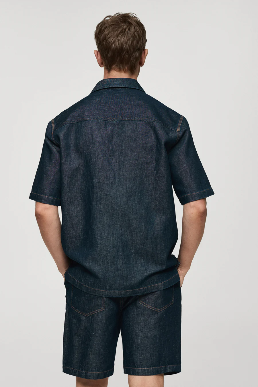 Jeanshemd - mid blue denim - Image 3