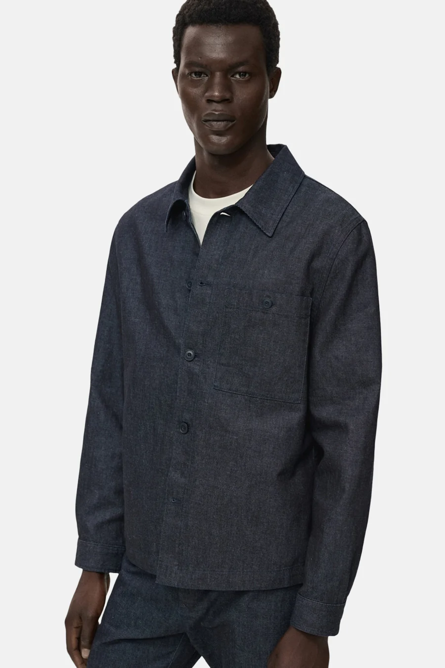 Jeansjas - Dark blue denim