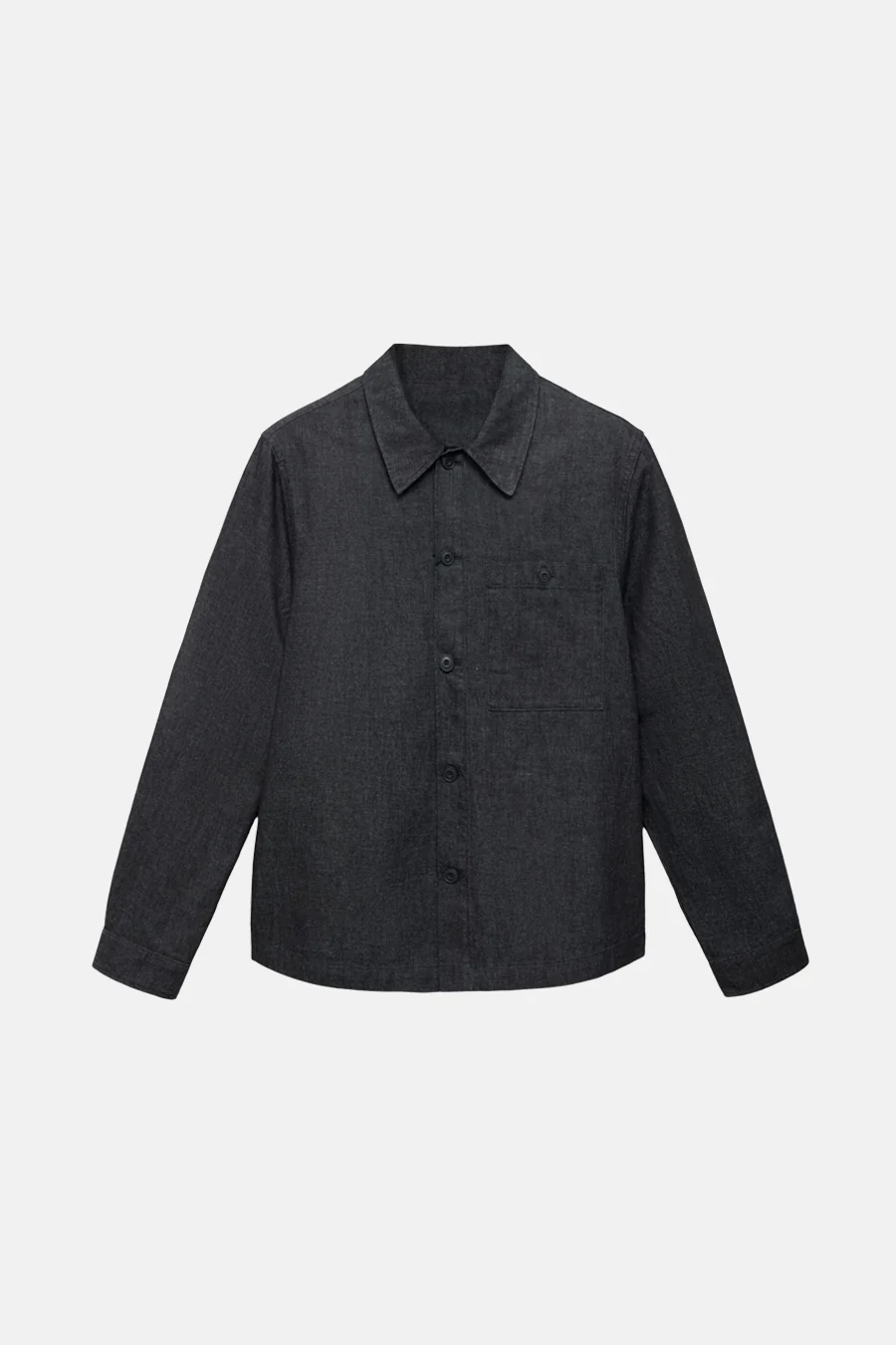 Jeansjas - Dark blue denim - Image 7