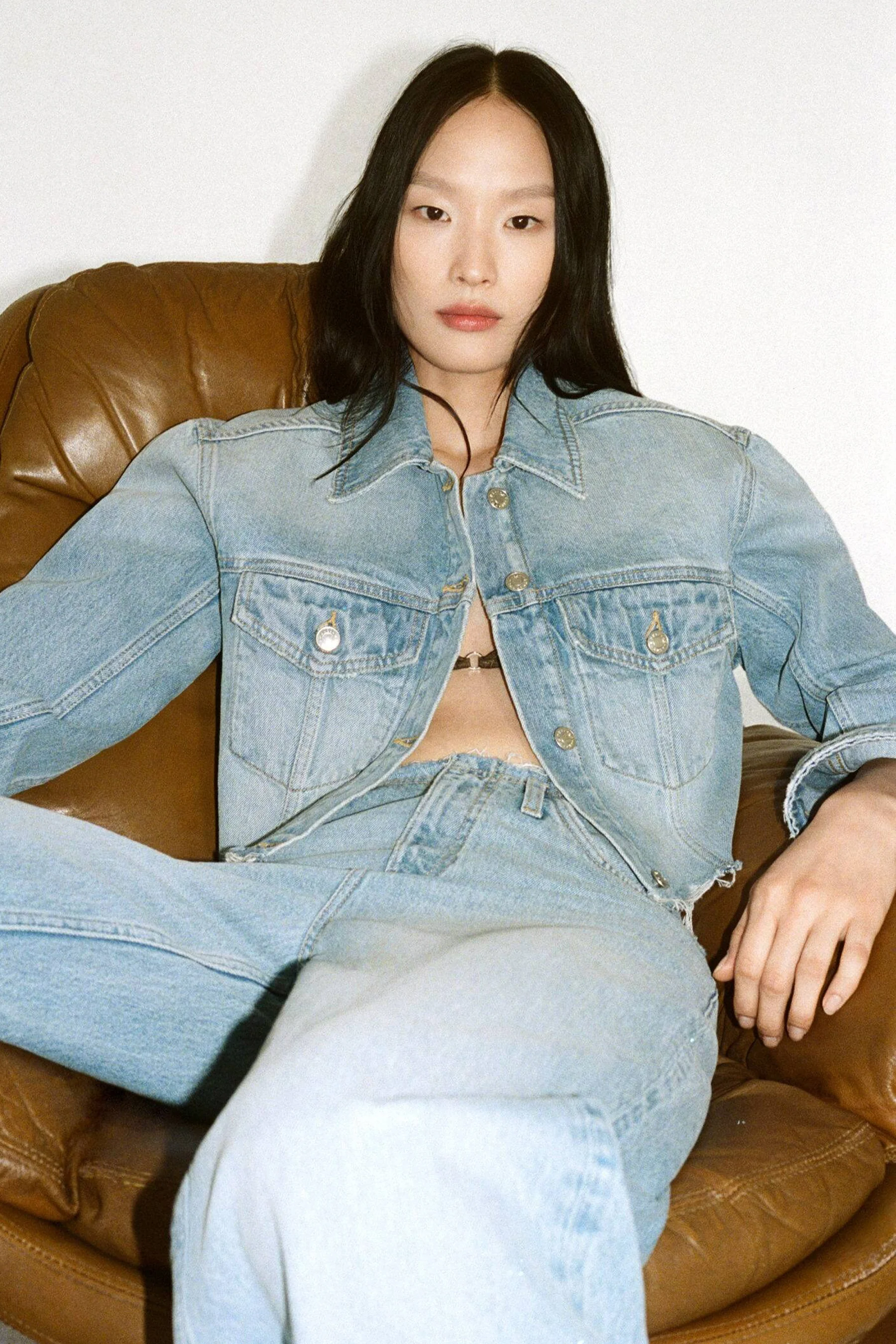 Regenjas - mid blue denim - Image 7