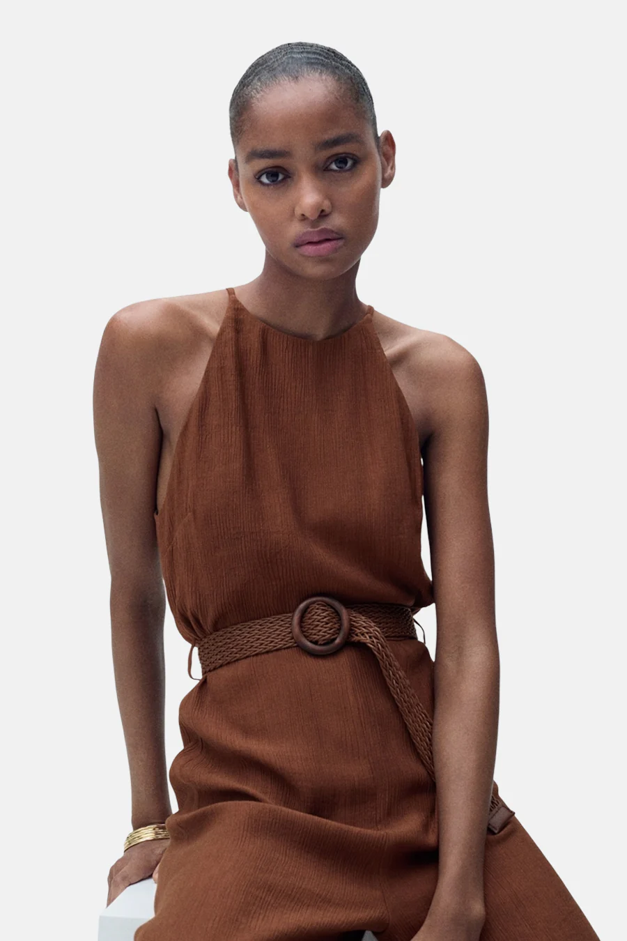 Jumpsuit - bruin - Image 4