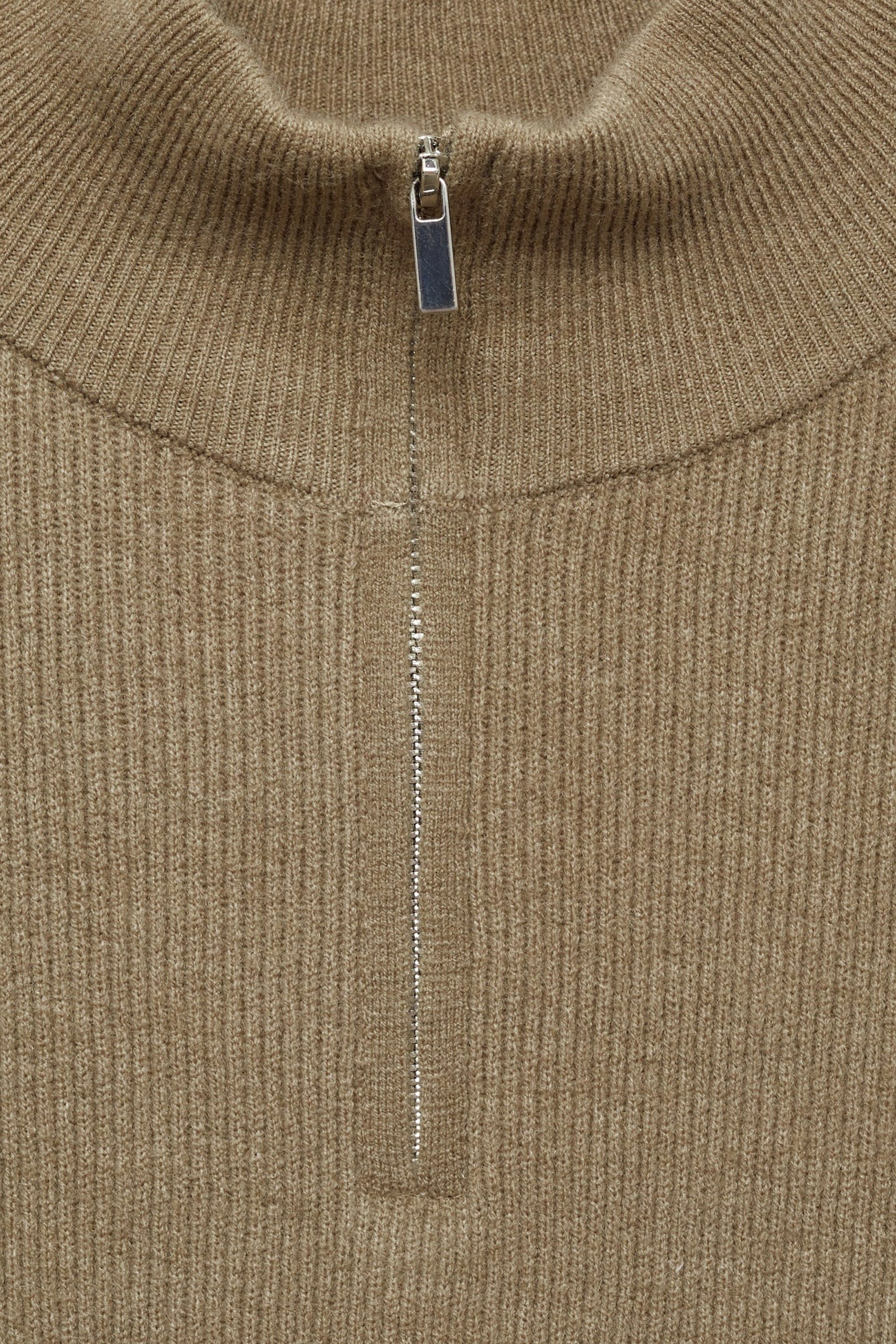 Kleedje met lange mouwen - bruin - Image 4