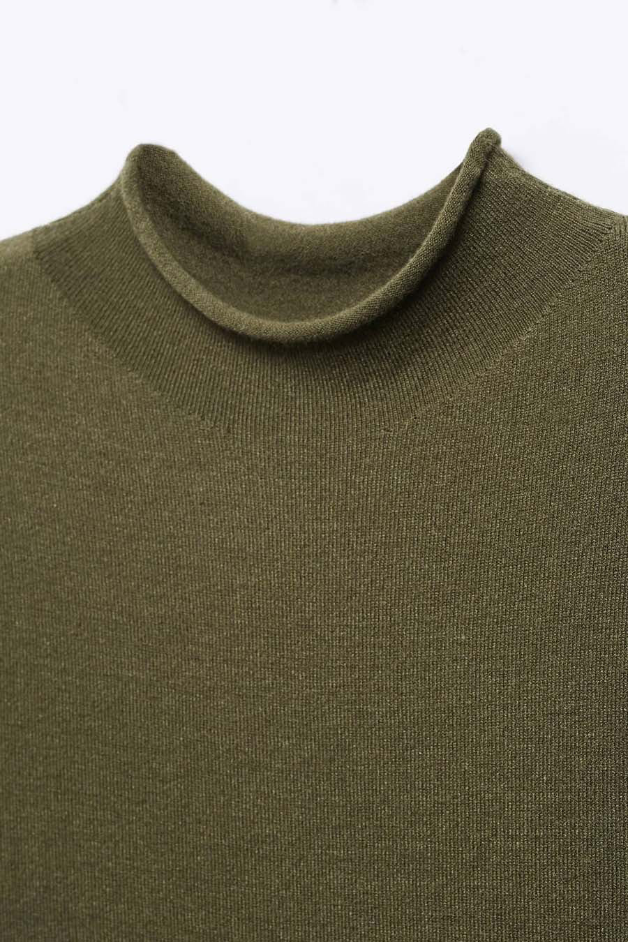 Kleedje met lange mouwen - groen - Image 4