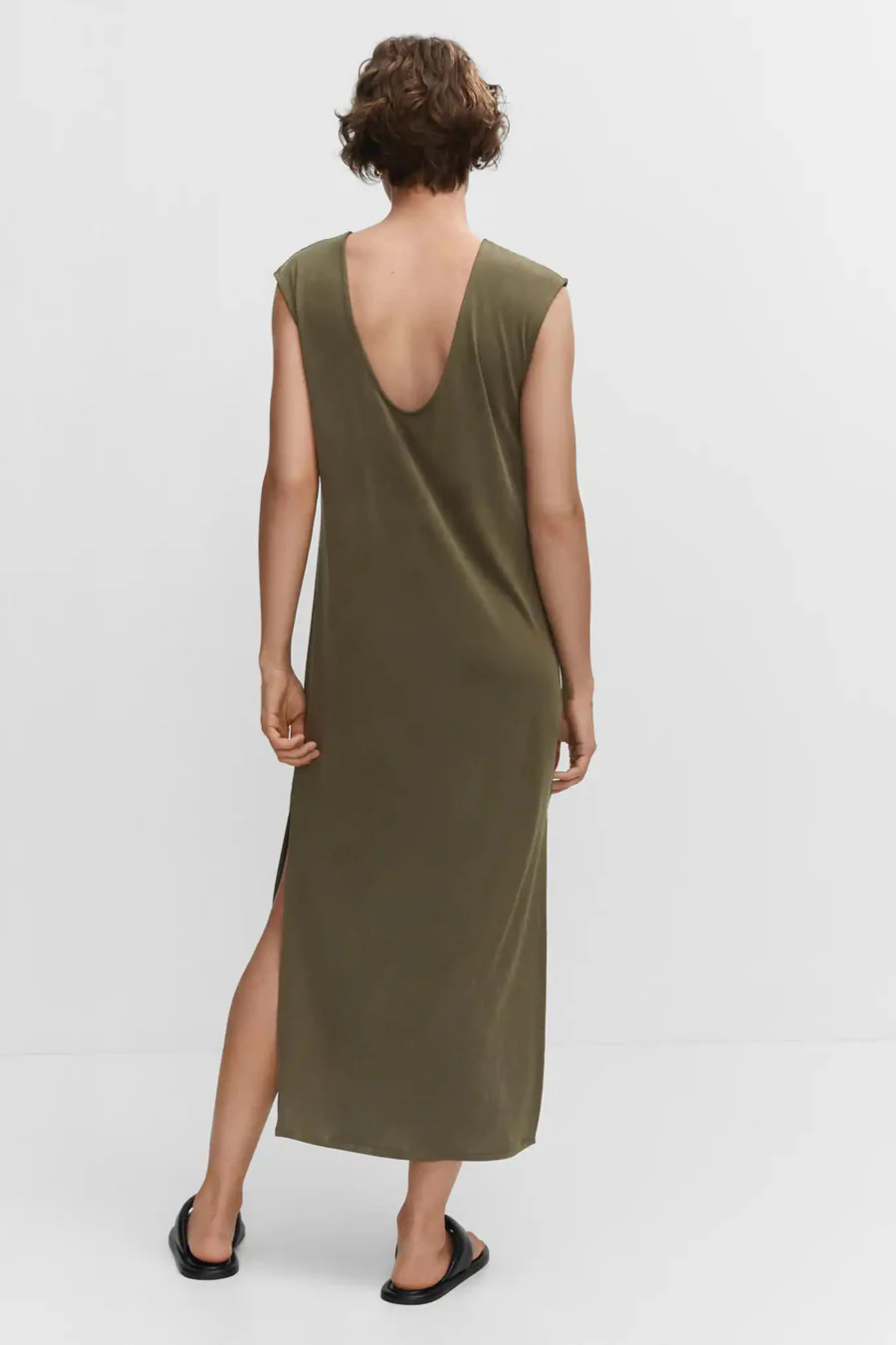 Lang kleedje - beige - Image 3