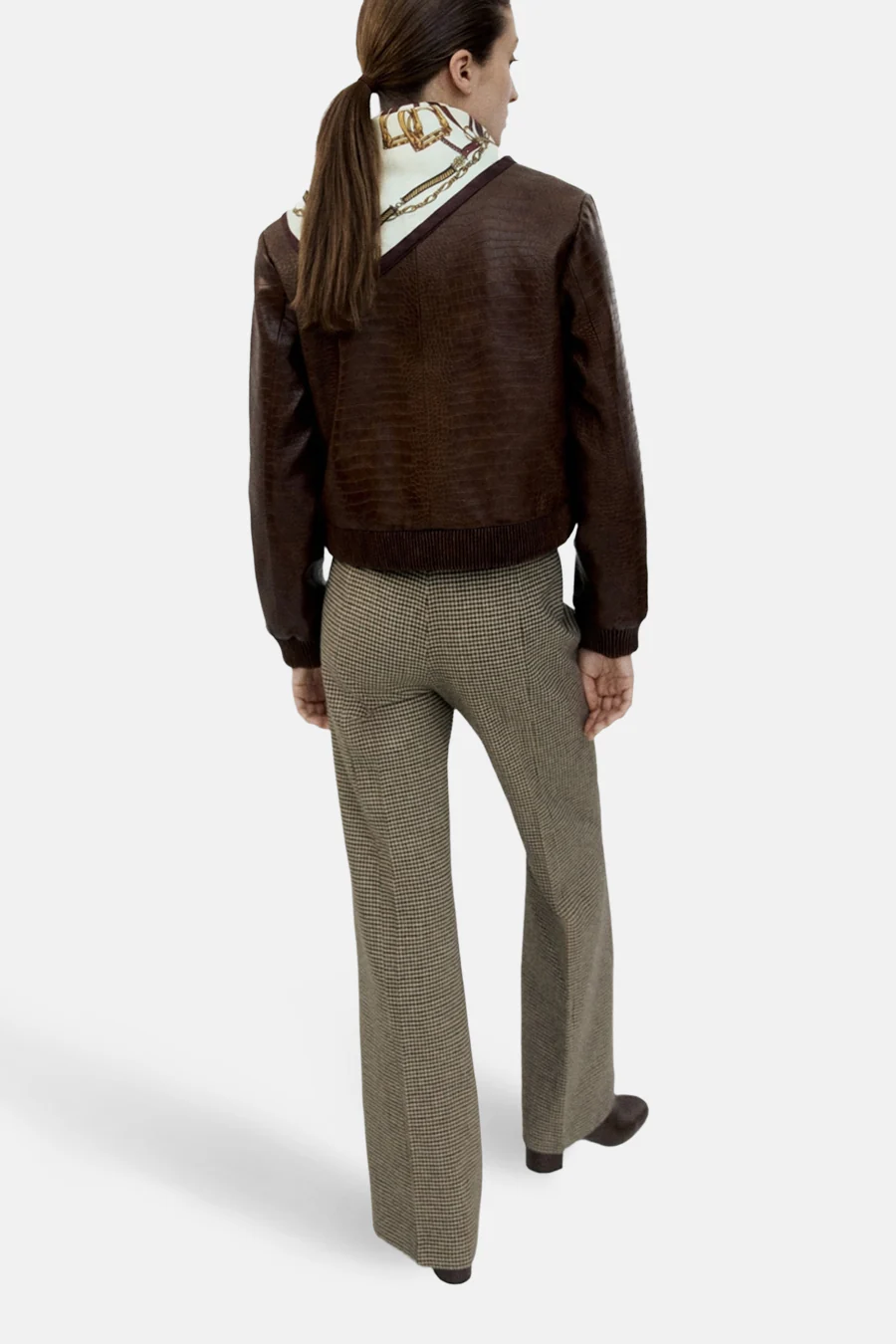 Korte jas bruin - MANGO - Image 3