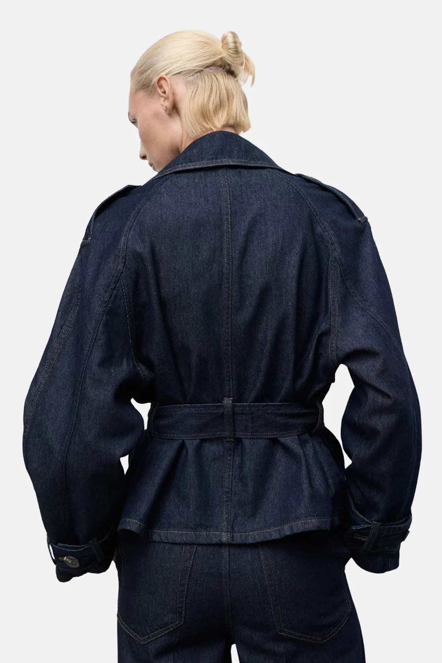 Jas - Dark blue denim - Image 4