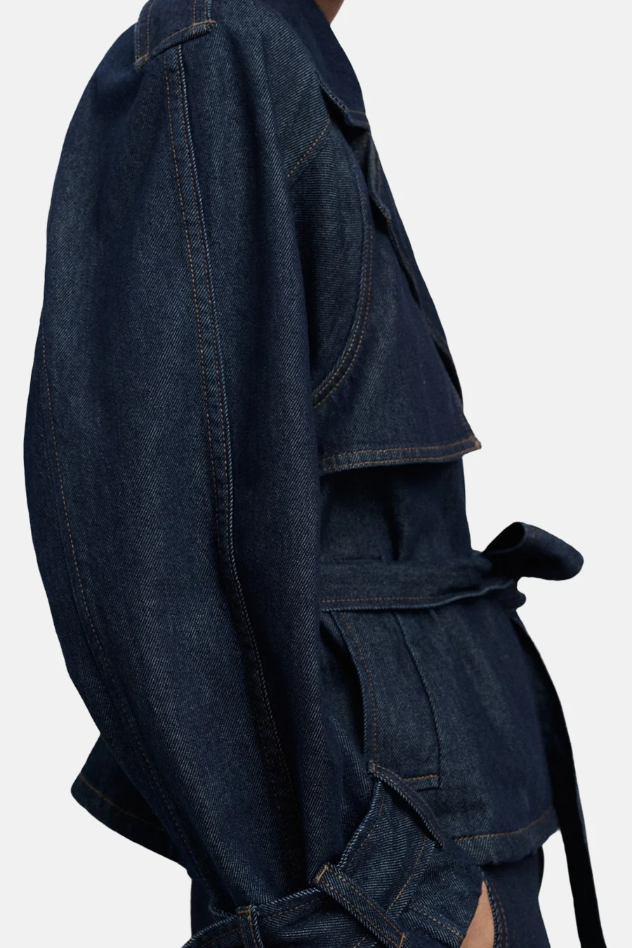 Jas - Dark blue denim - Image 6