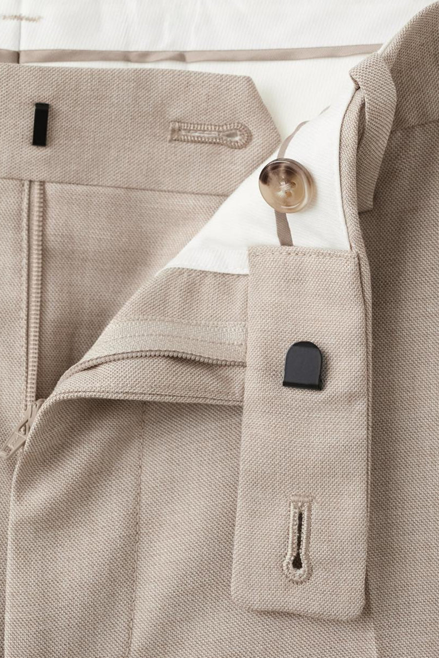 Kostuumbroek - beige - Image 2