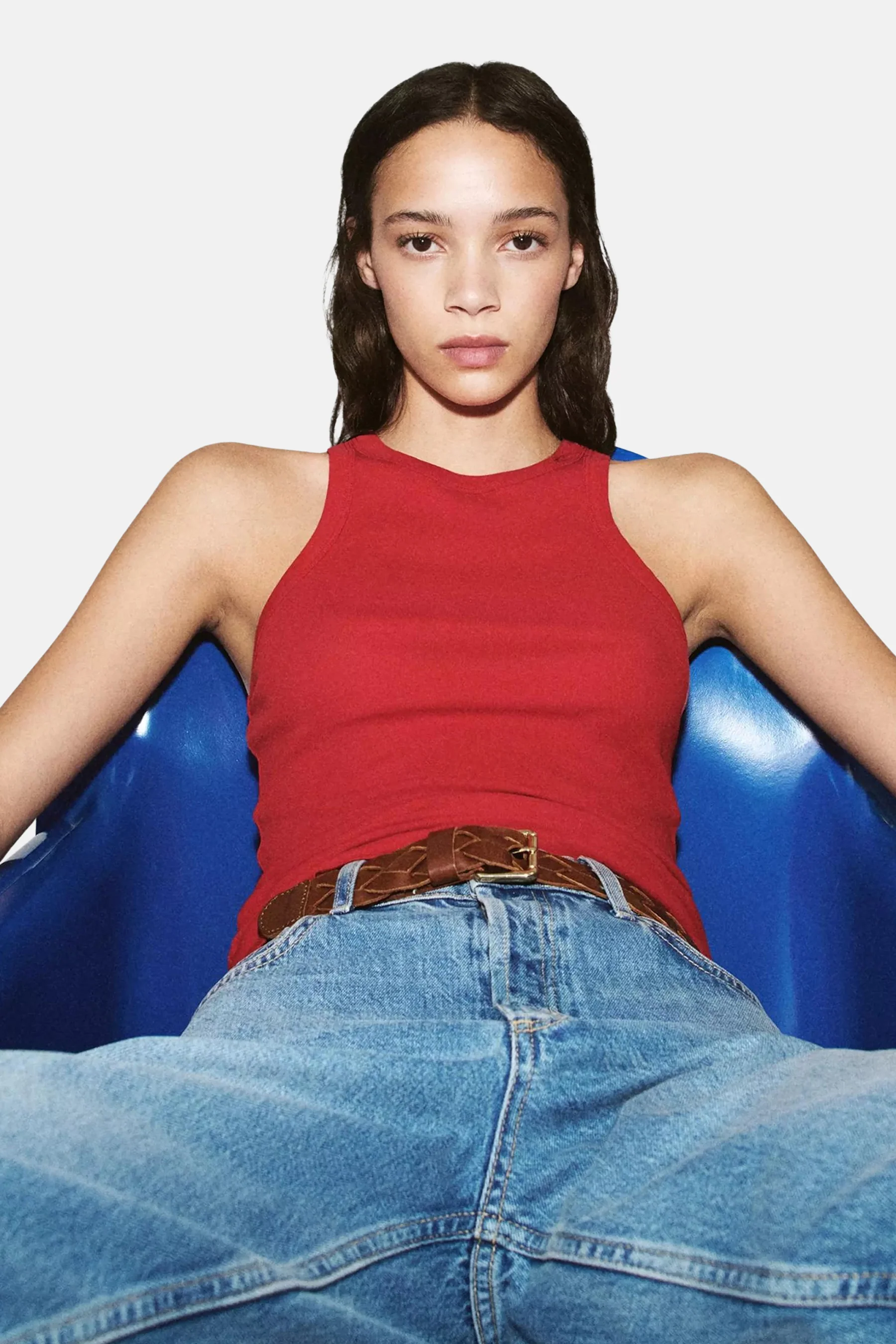 Mom Jeans light blue denim - MANGO - Image 2