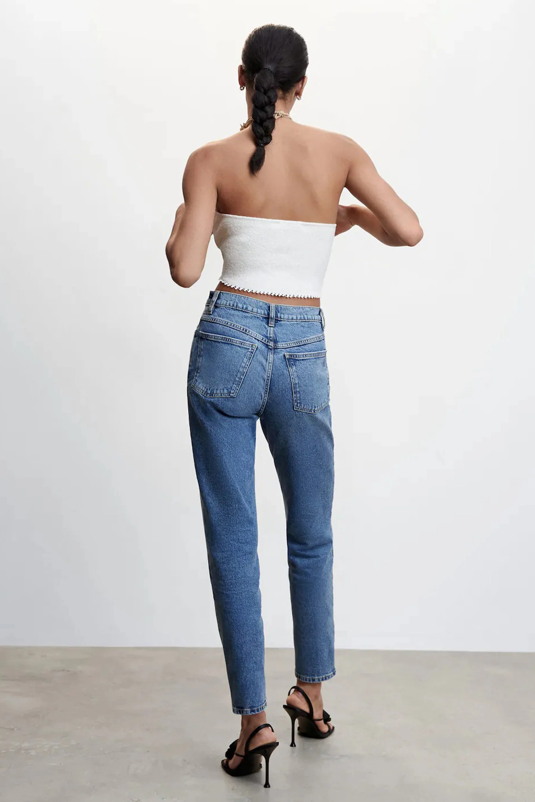 JEANS NEWMOM - light blue denim - Image 3