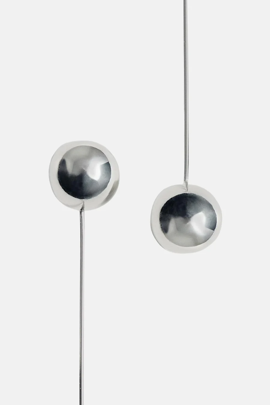 Oorring zilver - MANGO - Image 3
