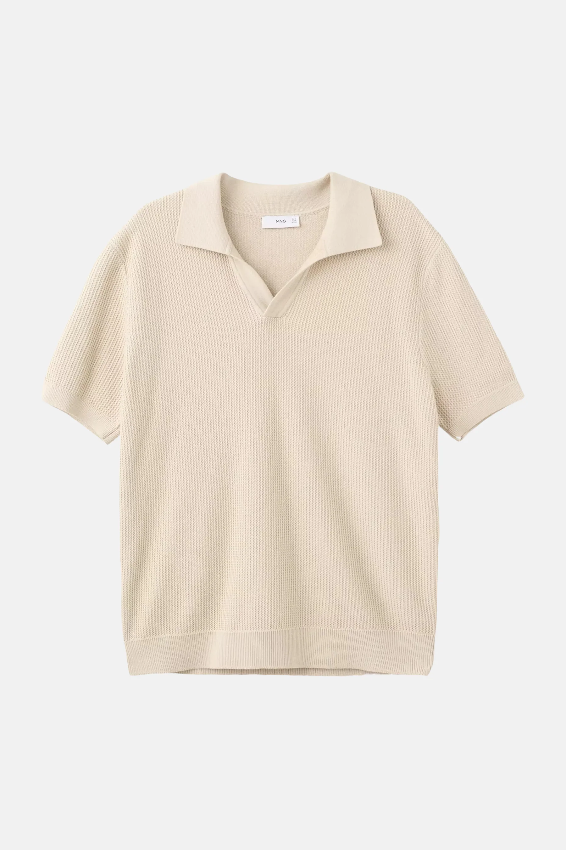 Polo met korte mouwen - beige - Image 5
