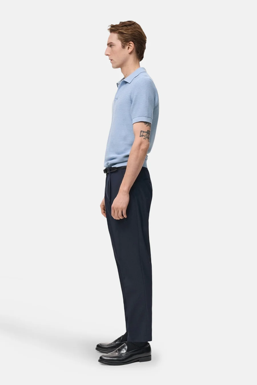 Polo met korte mouwen - blauw - Image 5