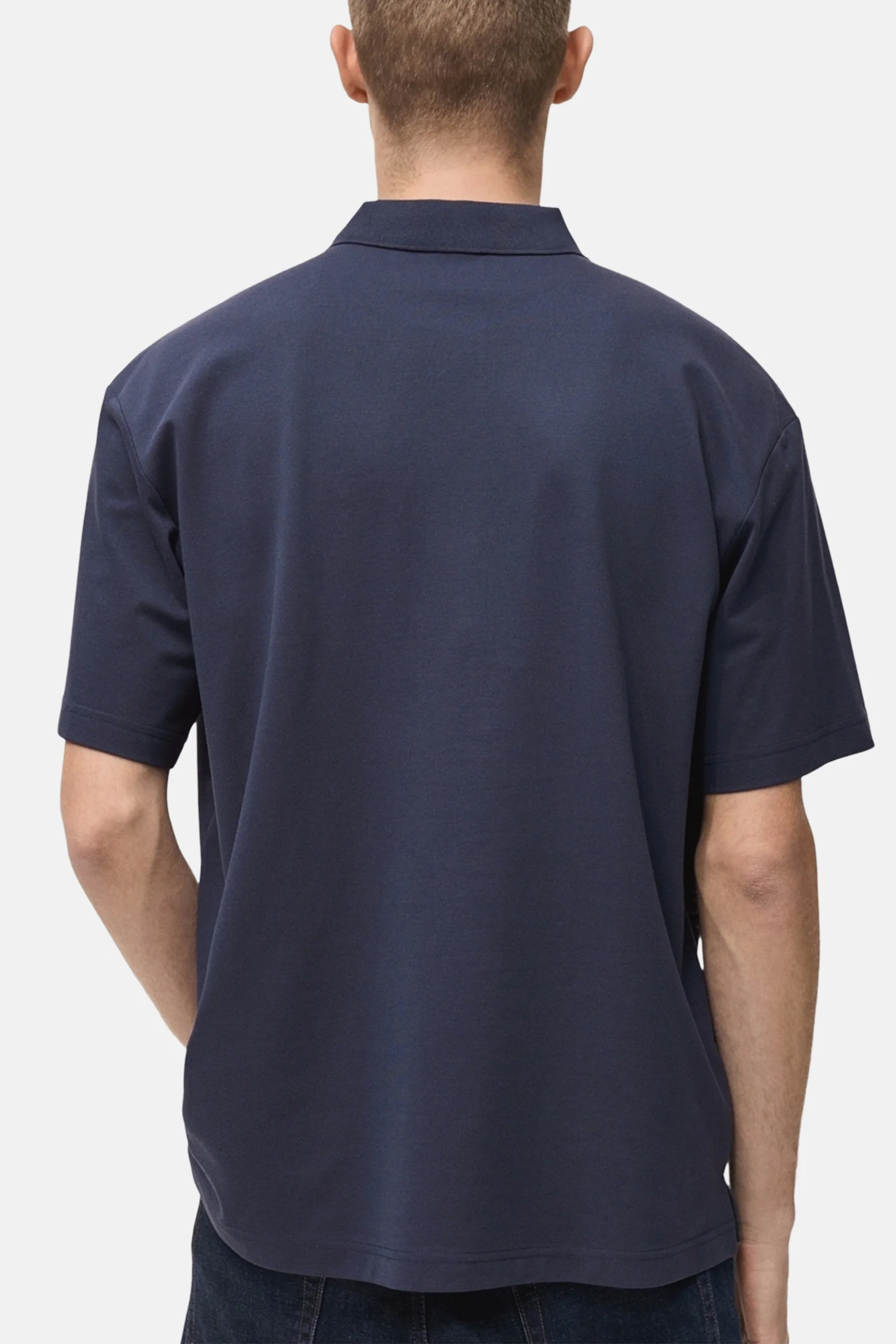Polo met korte mouwen - blauw - Image 3