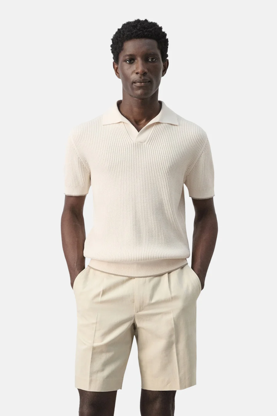 Polo - ecru