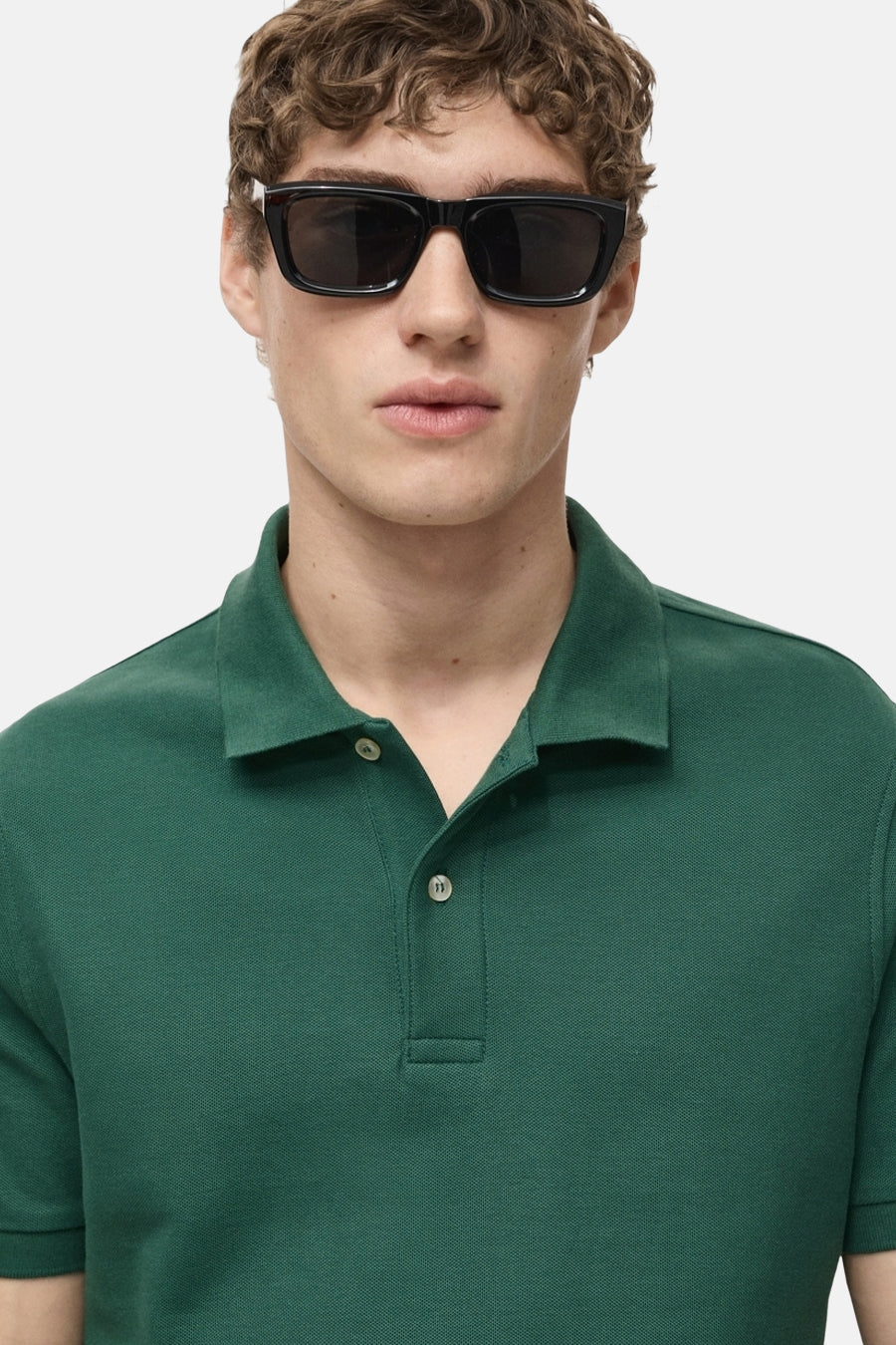 Polo met korte mouwen - groen - Image 4