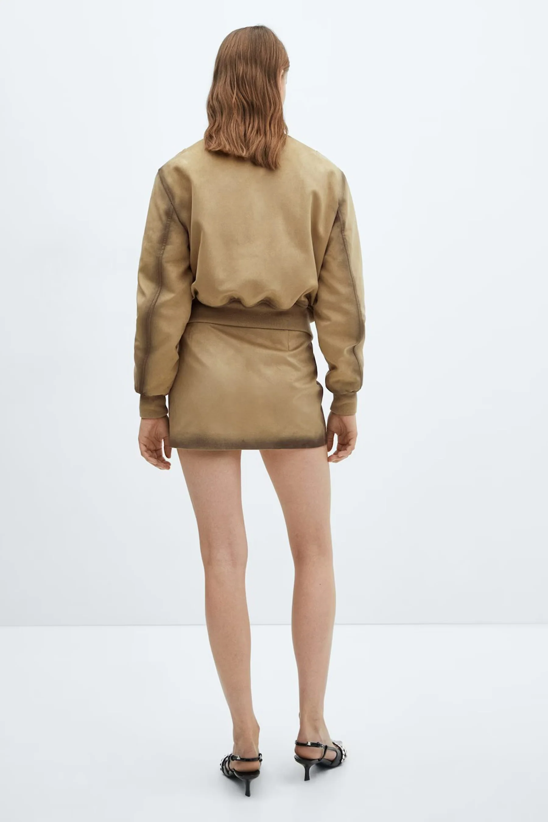 Korte rok - grijs - Image 4