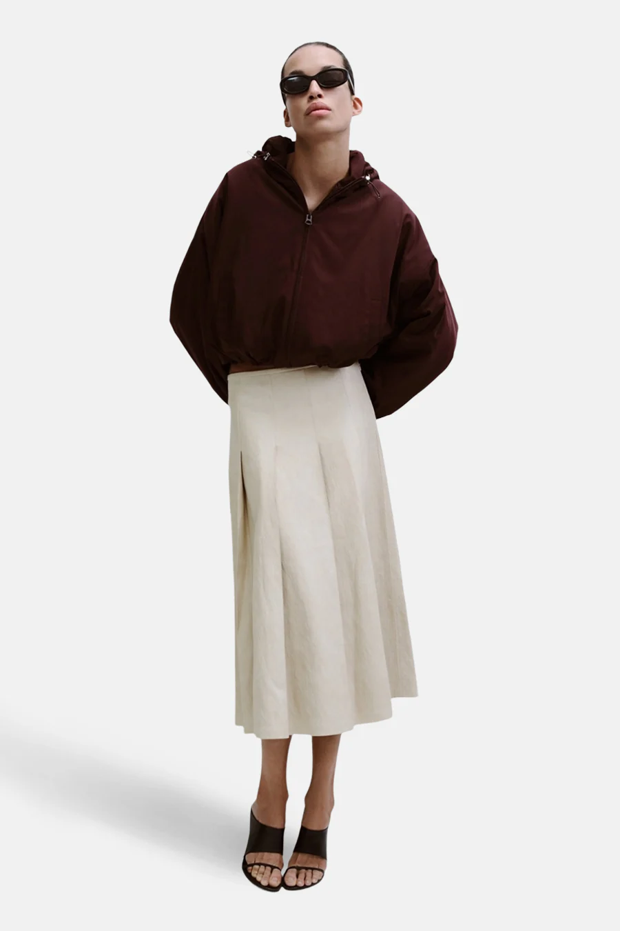 Lange rok - beige