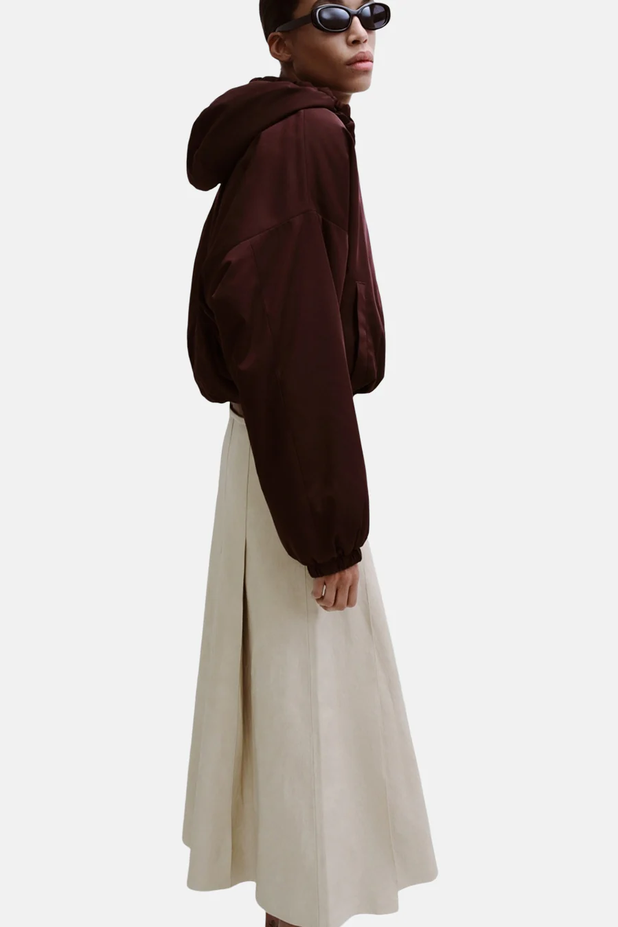 Lange rok - beige - Image 2