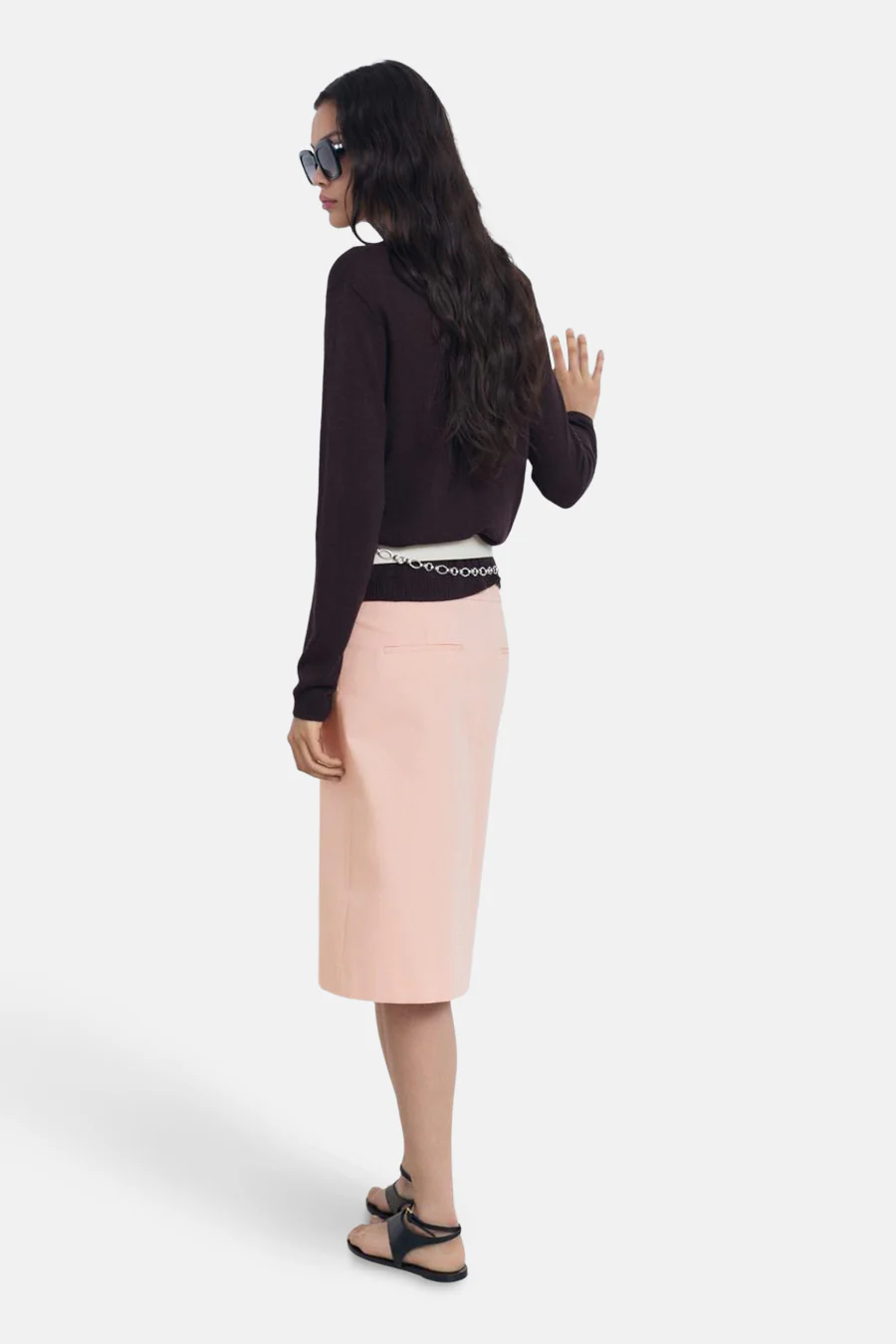 Rokken roze - MANGO - Image 3
