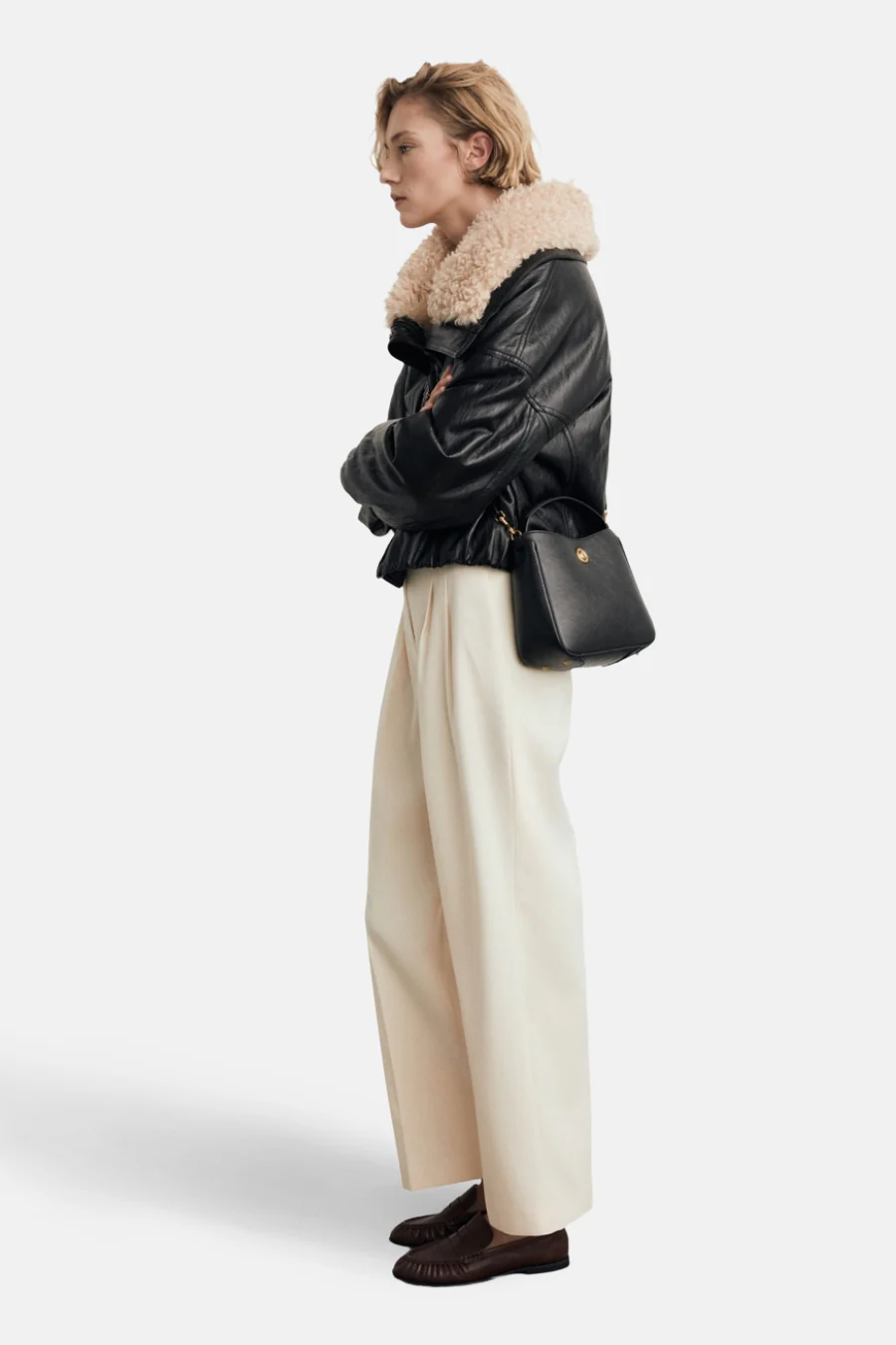 Schoudertas - Beige - Image 6