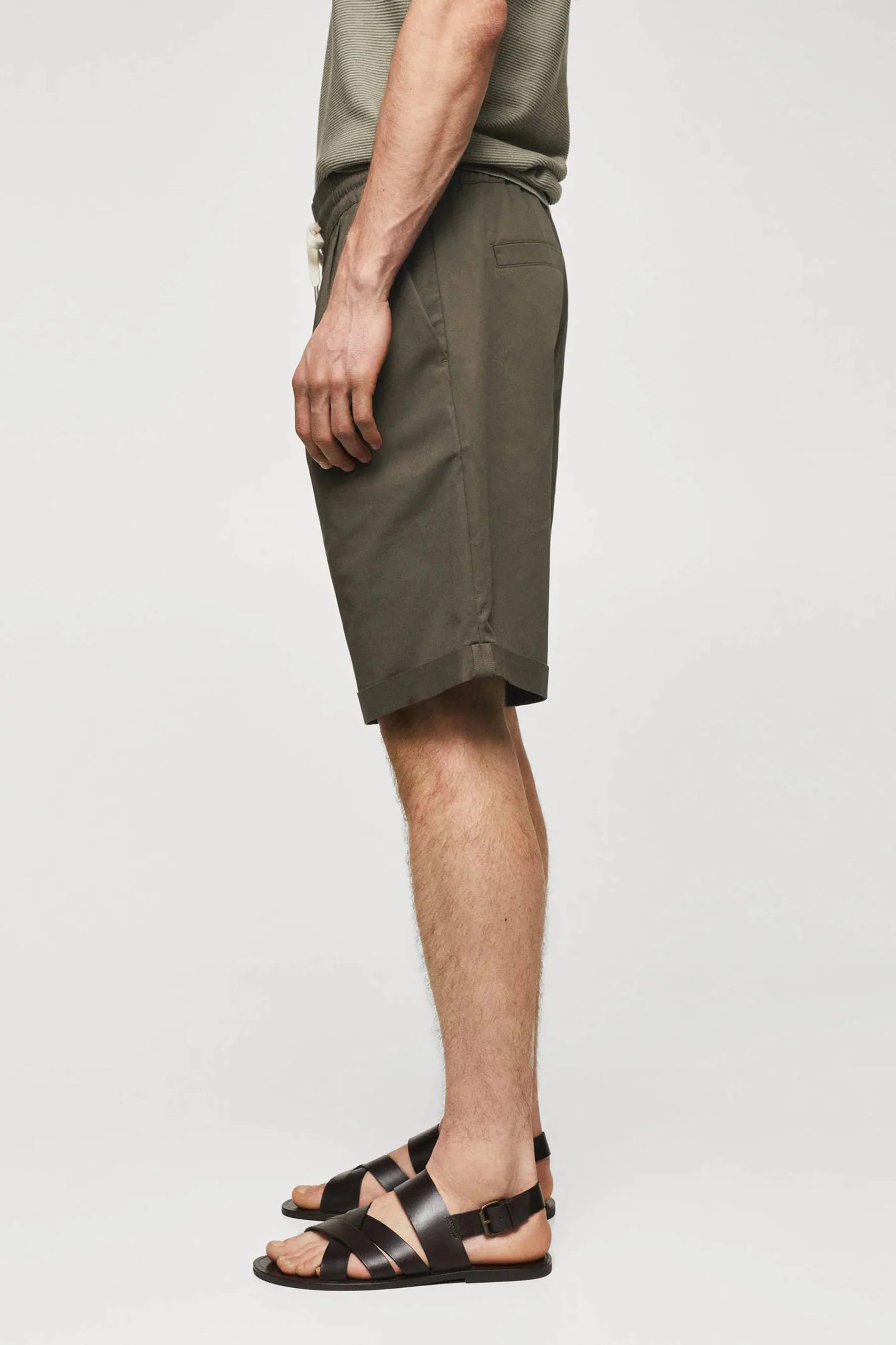 Short - beige - Image 5
