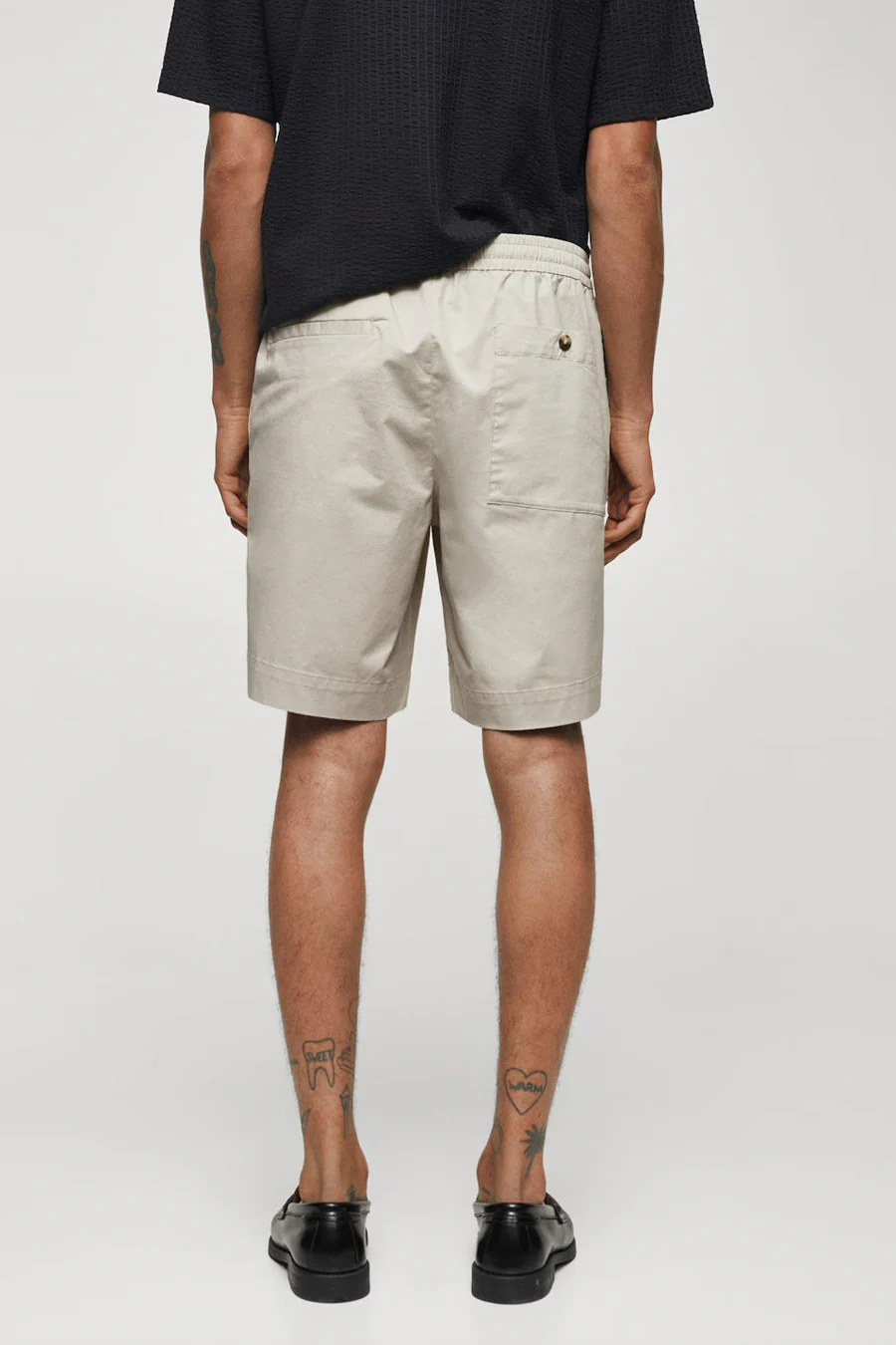 Short - beige - Image 2