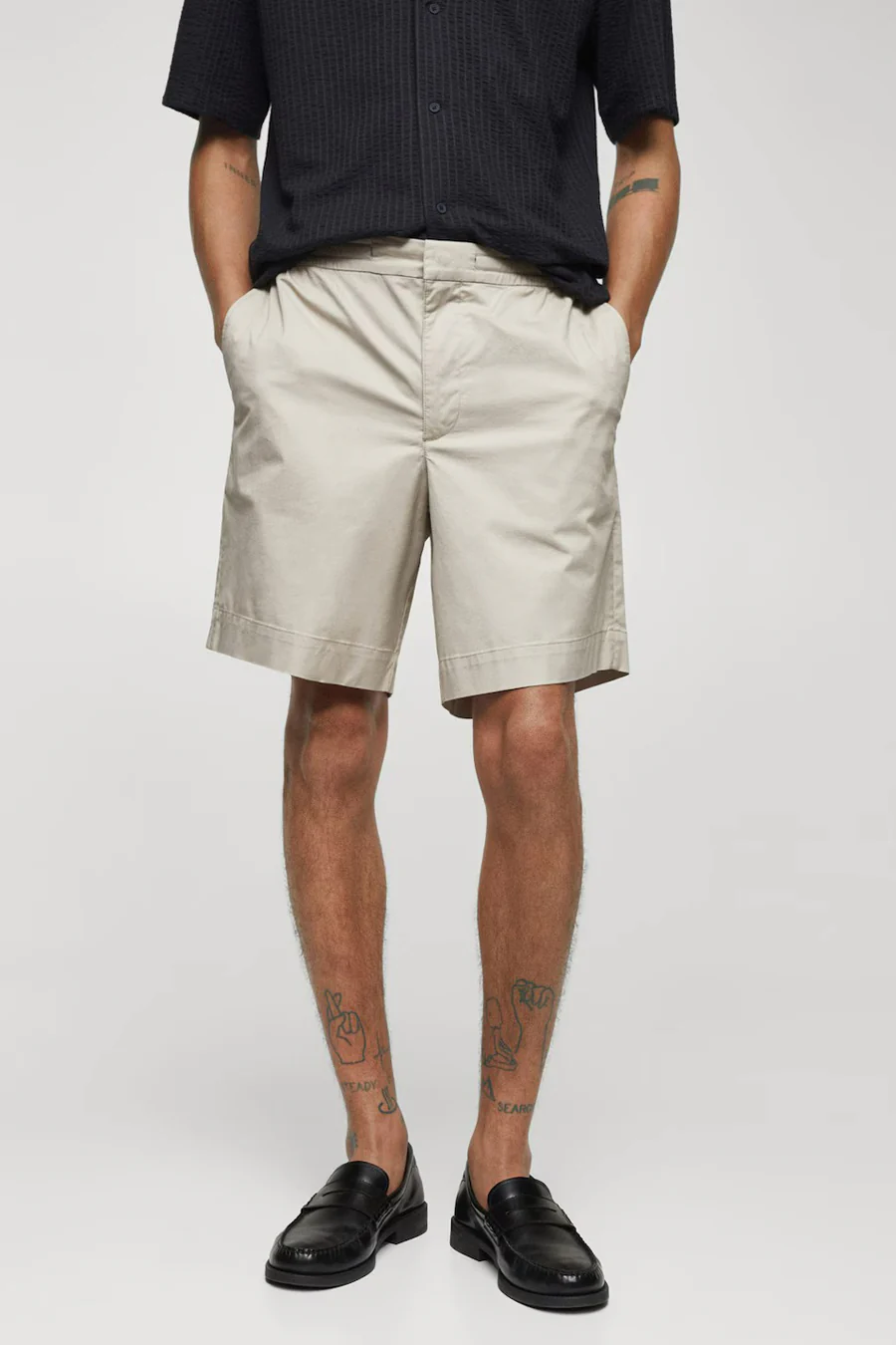 Short - beige - Image 5