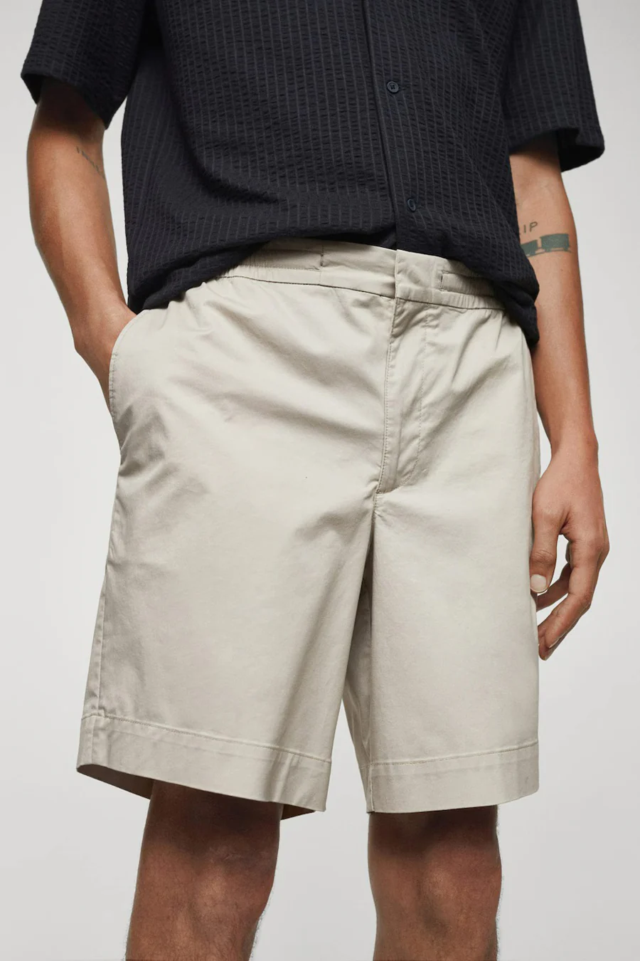 Short - beige - Image 6