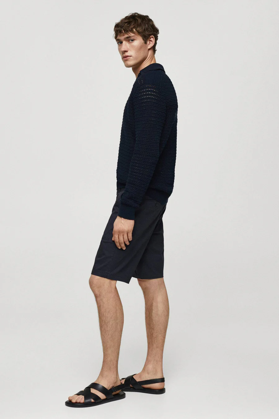 Short - blauw - Image 5