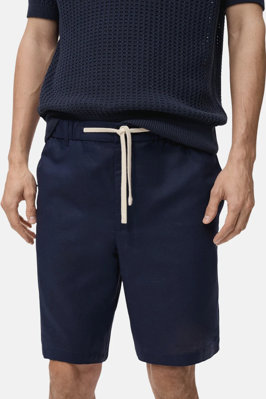 Short - blauw - Image 4