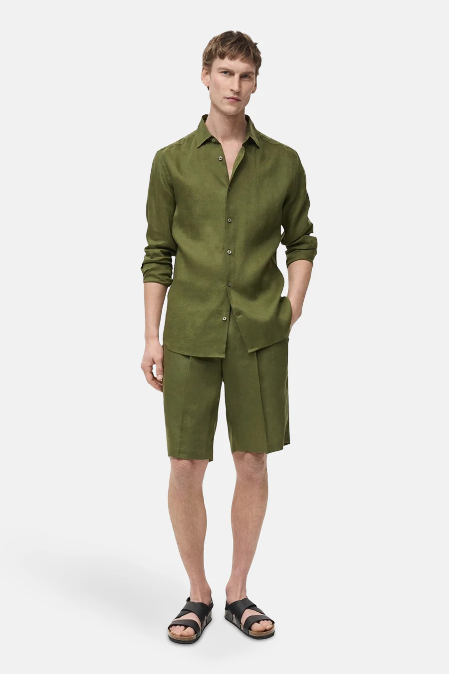 Short - groen - Image 2