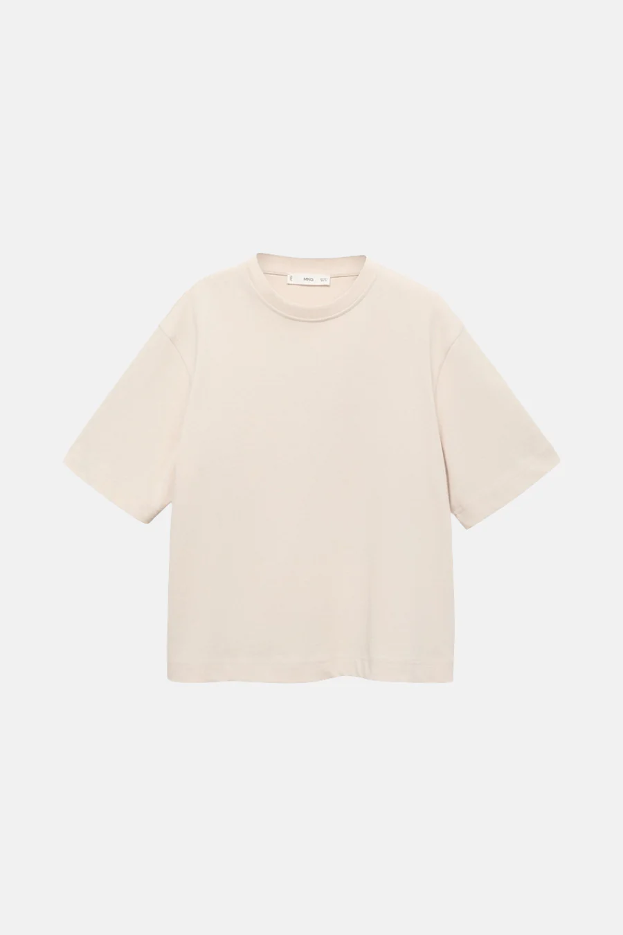 T-shirt met korte mouwen - beige - Image 5