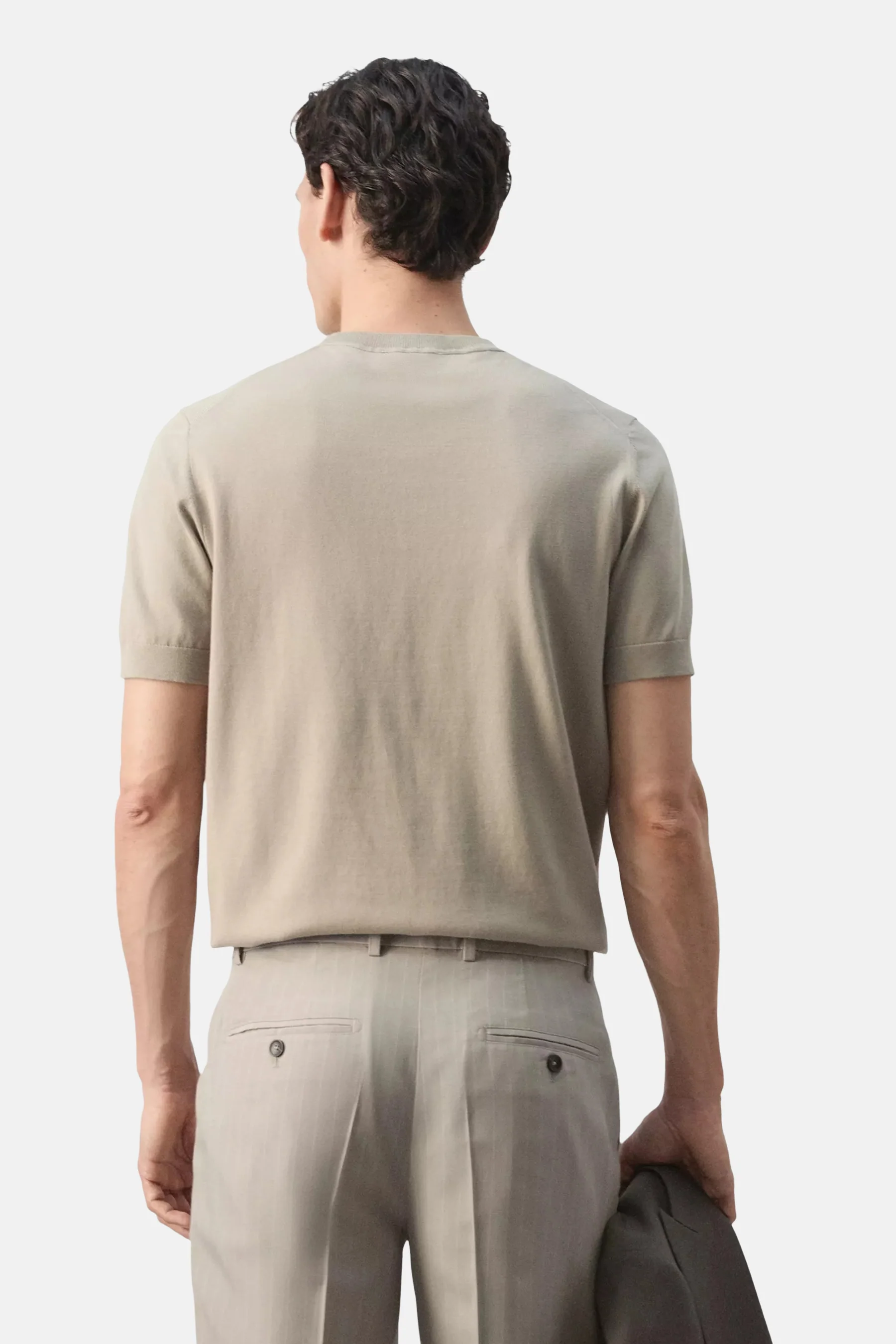 T-shirt met korte mouwen - beige - Image 3