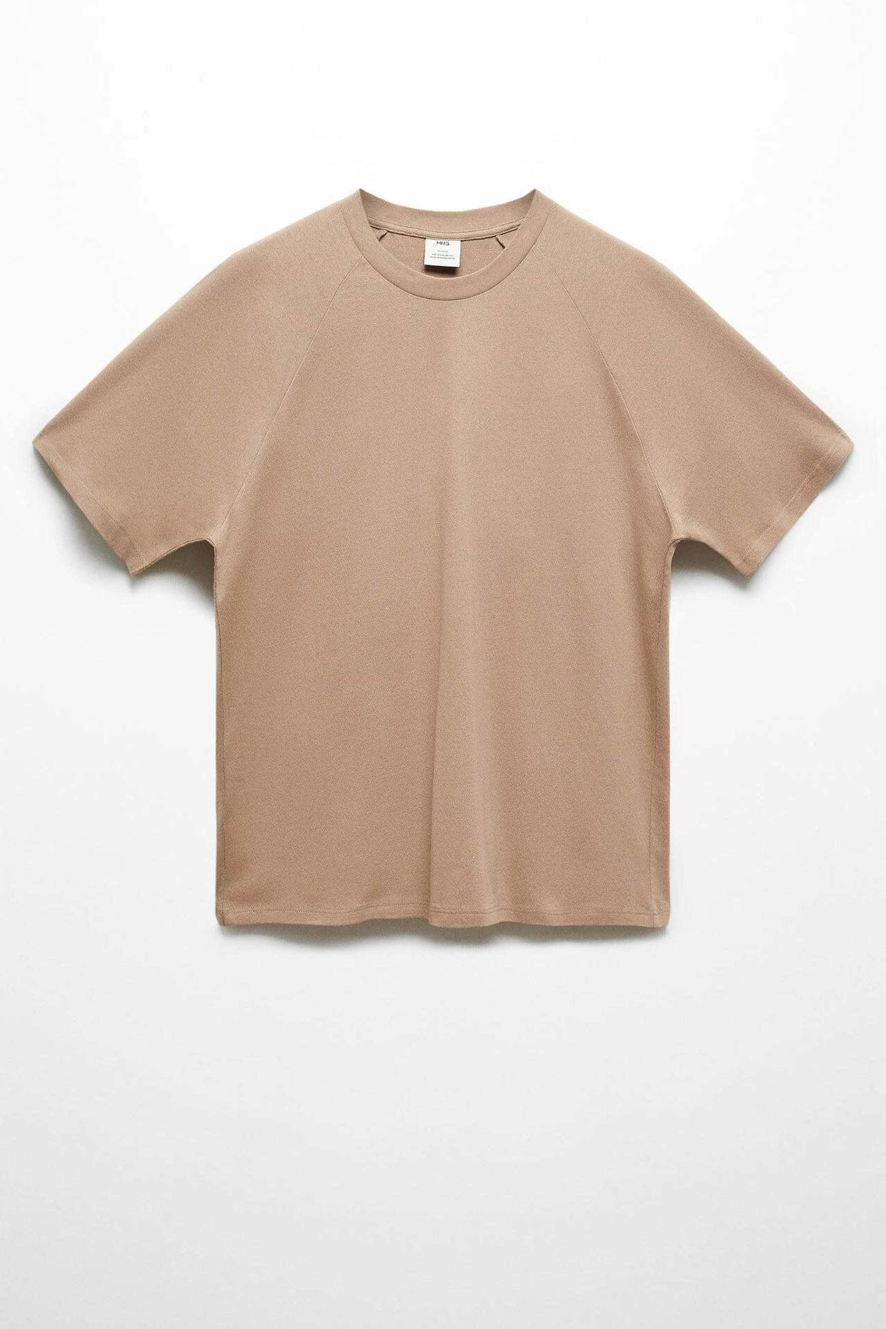T-shirt met korte mouwen - beige - Image 7