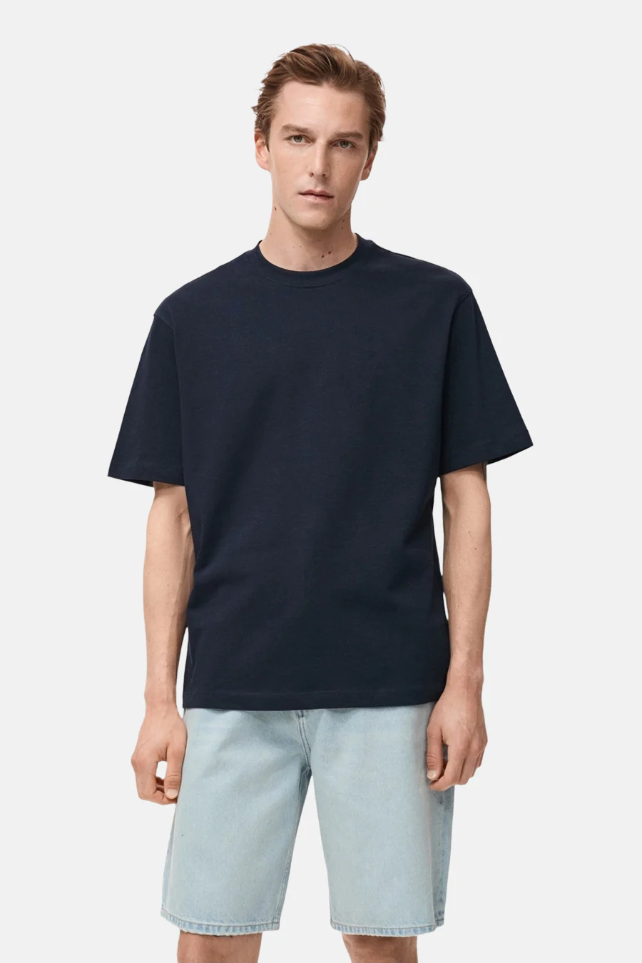 T-shirt met korte mouwen - Donkerblauw