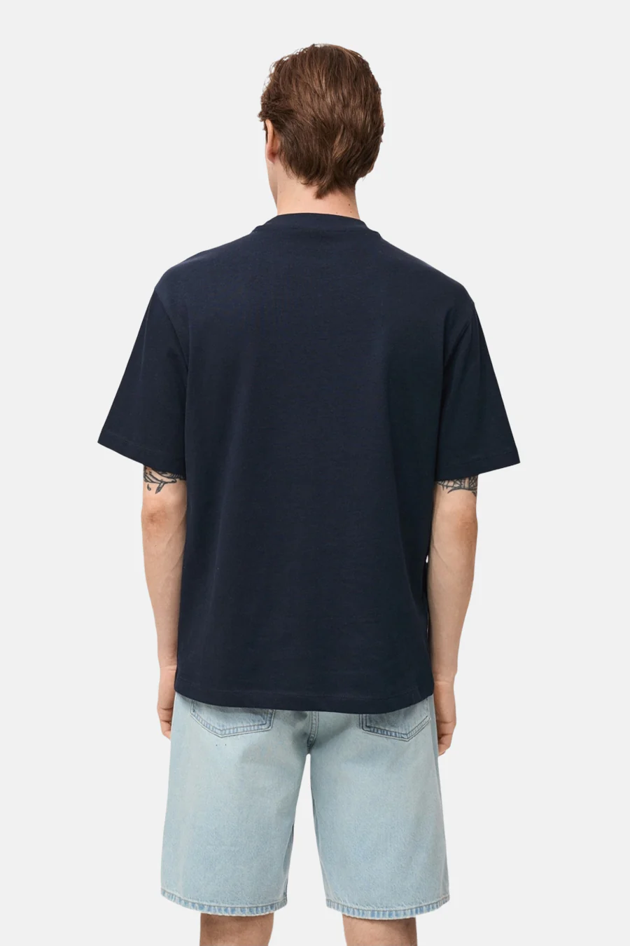 T-shirt met korte mouwen - Donkerblauw - Image 3