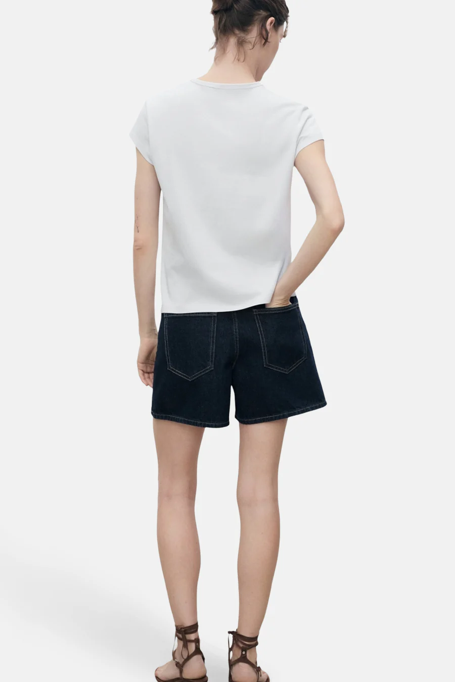 T-shirt met korte mouwen - Blauw - Image 3