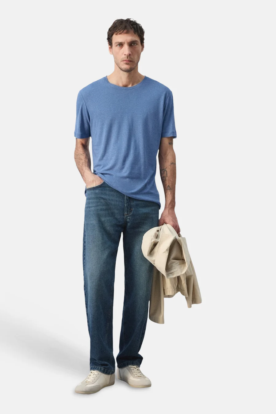 T-shirt met korte mouwen - blauw - Image 2