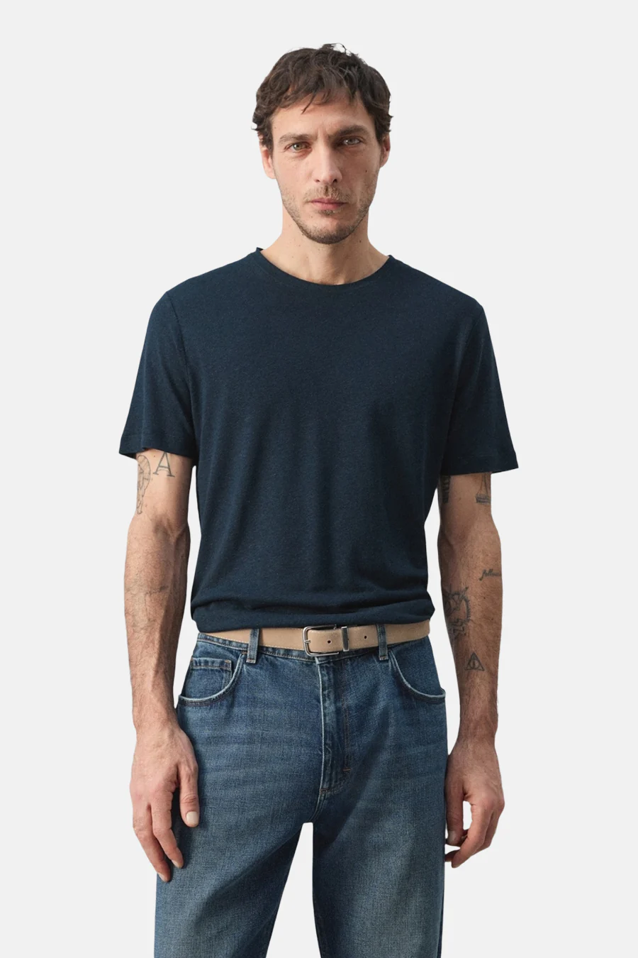 T-shirt met korte mouwen - blauw