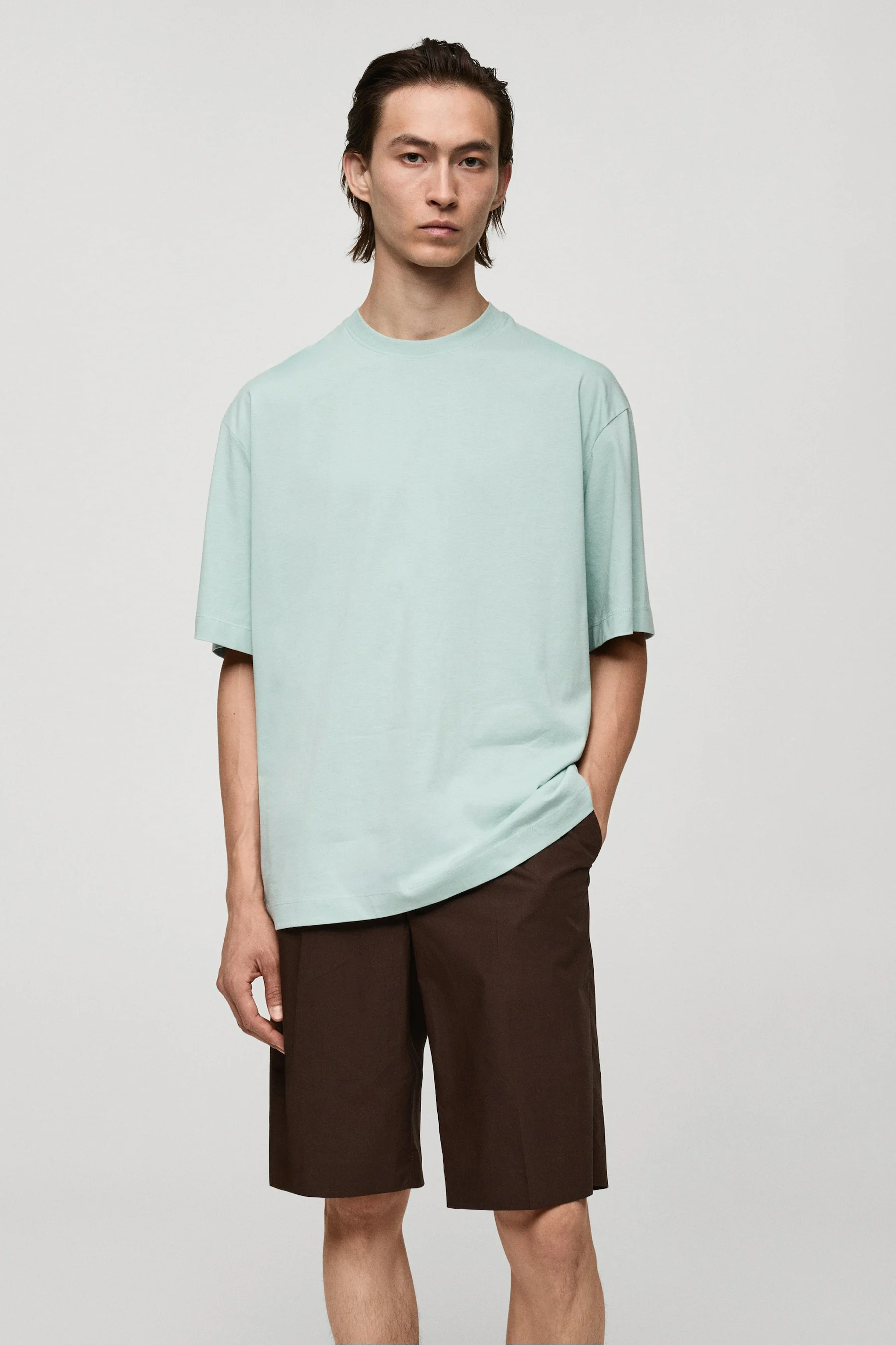 T-shirt met korte mouwen - blauw