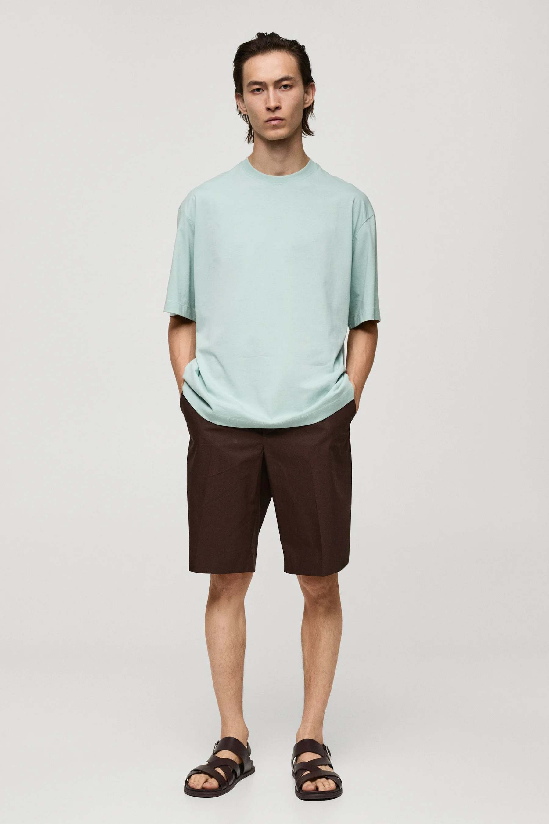 T-shirt met korte mouwen - blauw - Image 2