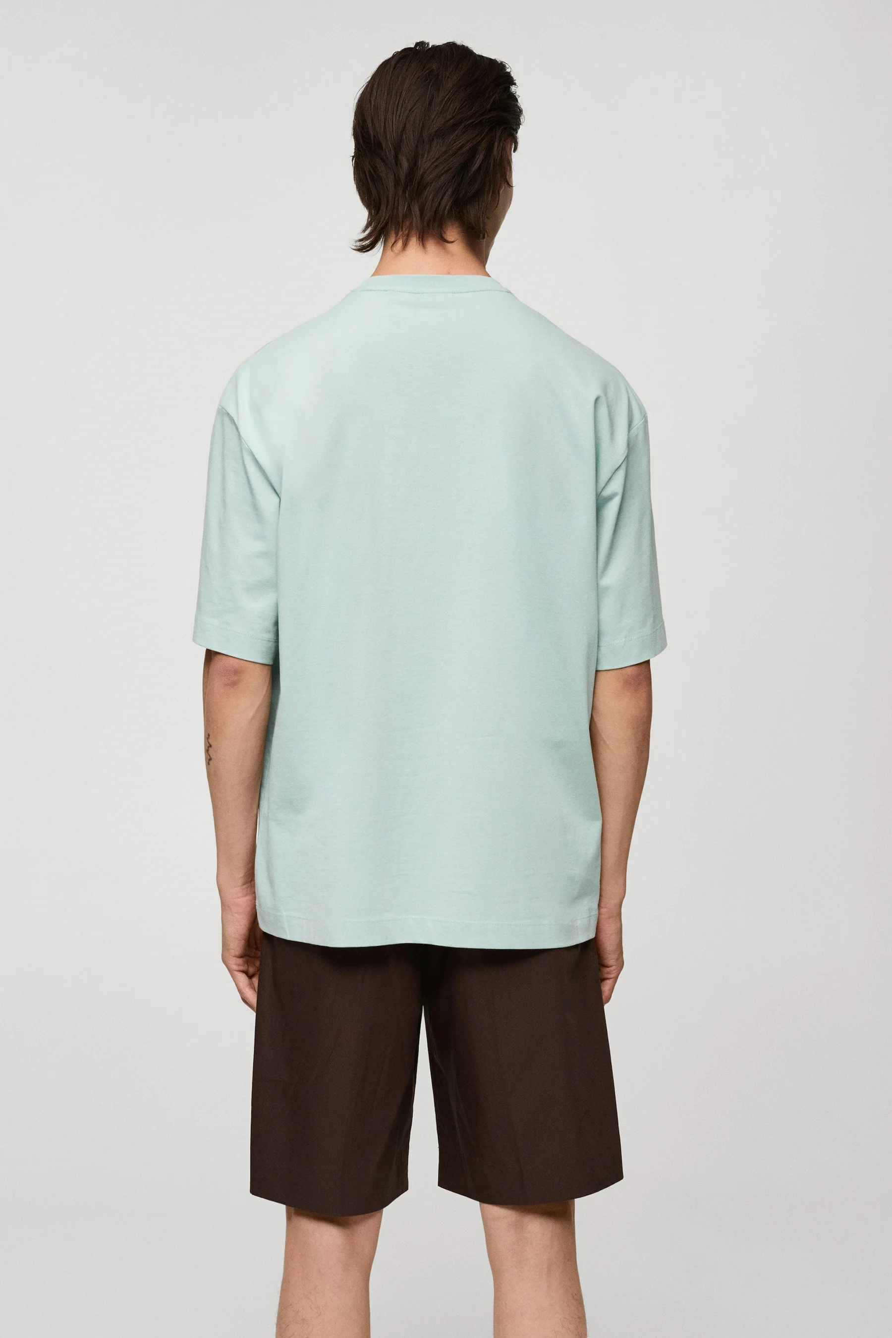 T-shirt met korte mouwen - blauw - Image 3