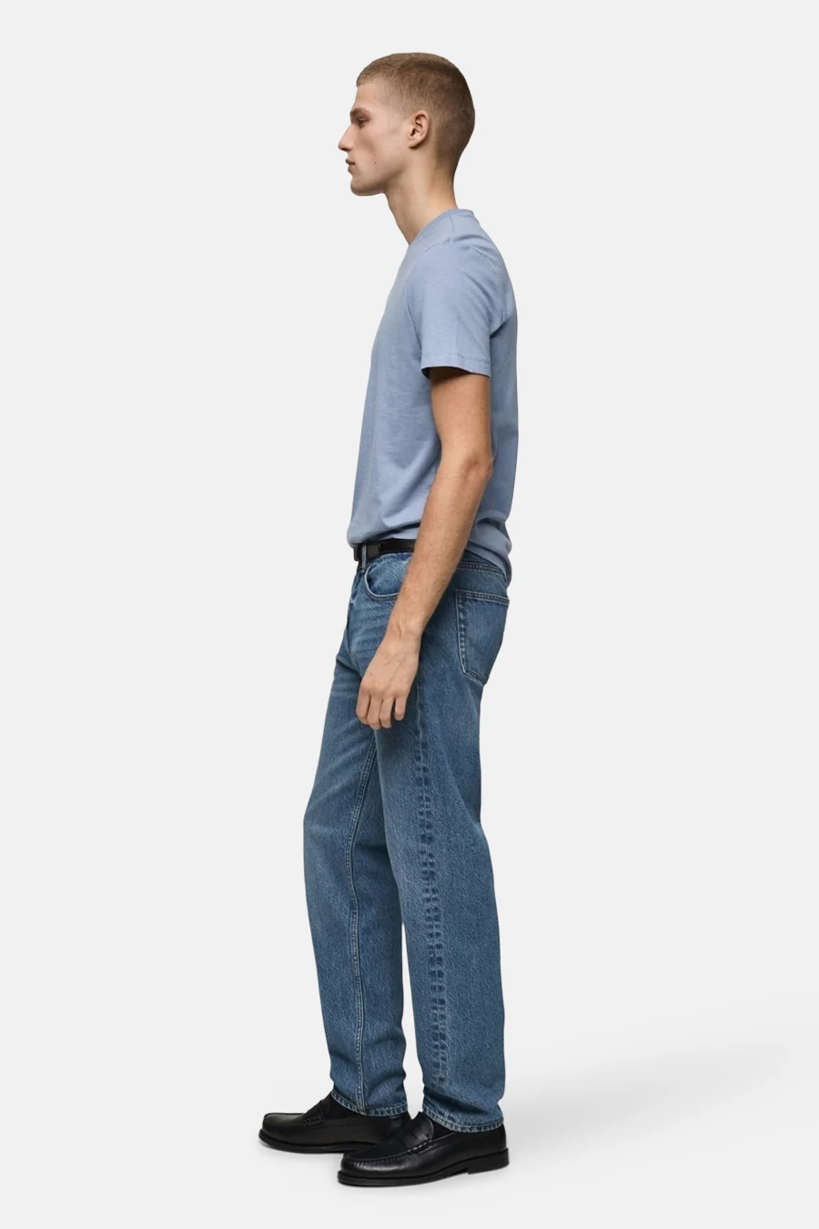 T-shirt met korte mouwen - blauw - Image 5