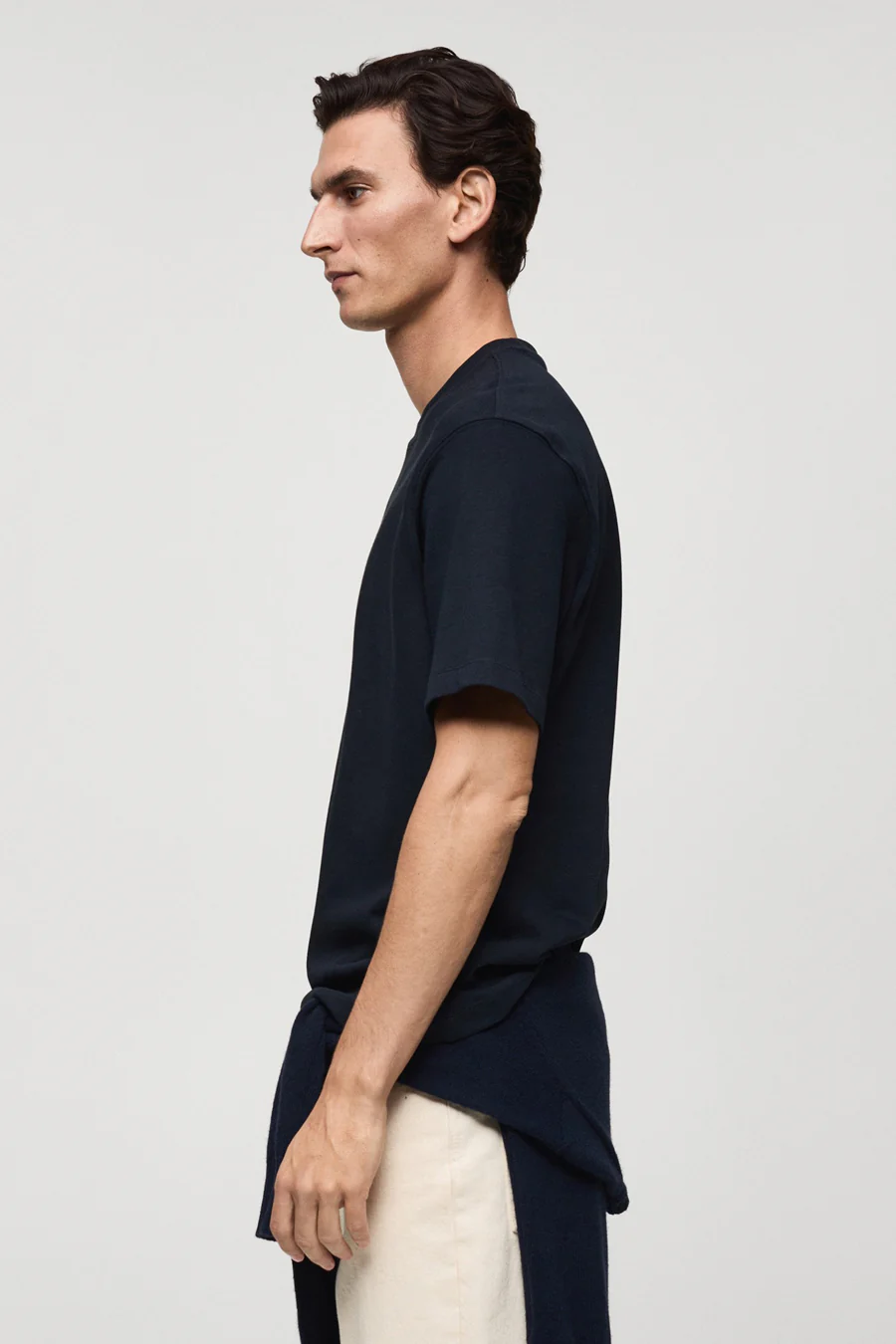 T-shirt met korte mouwen - Donkerblauw - Image 5