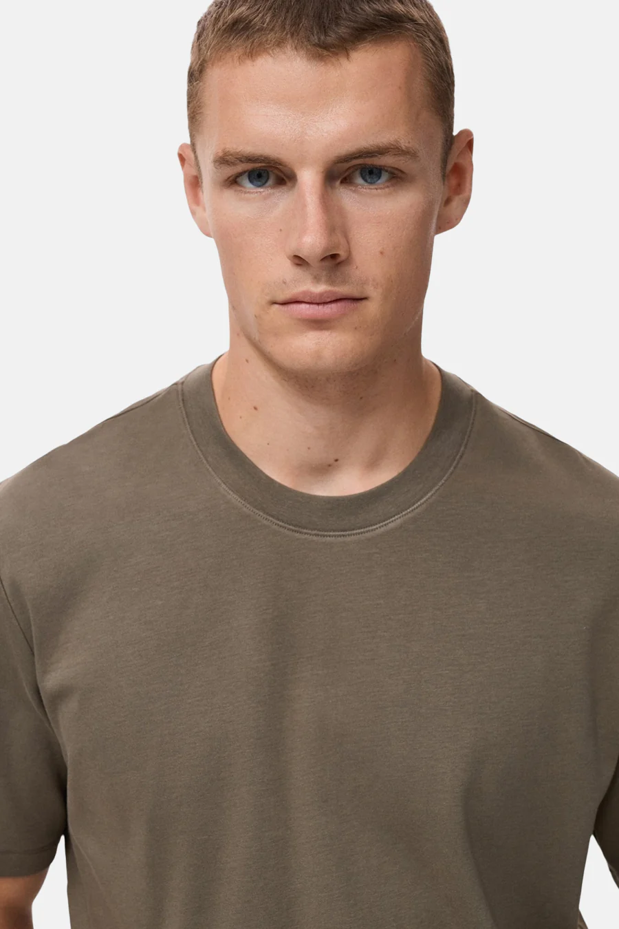 T-shirt met korte mouwen - Kaki - Image 4