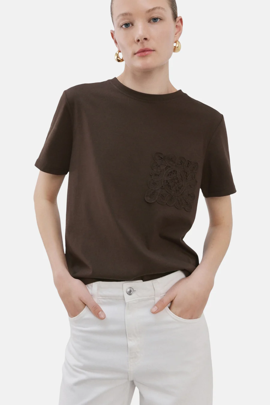 T-shirt - bruin - Image 4