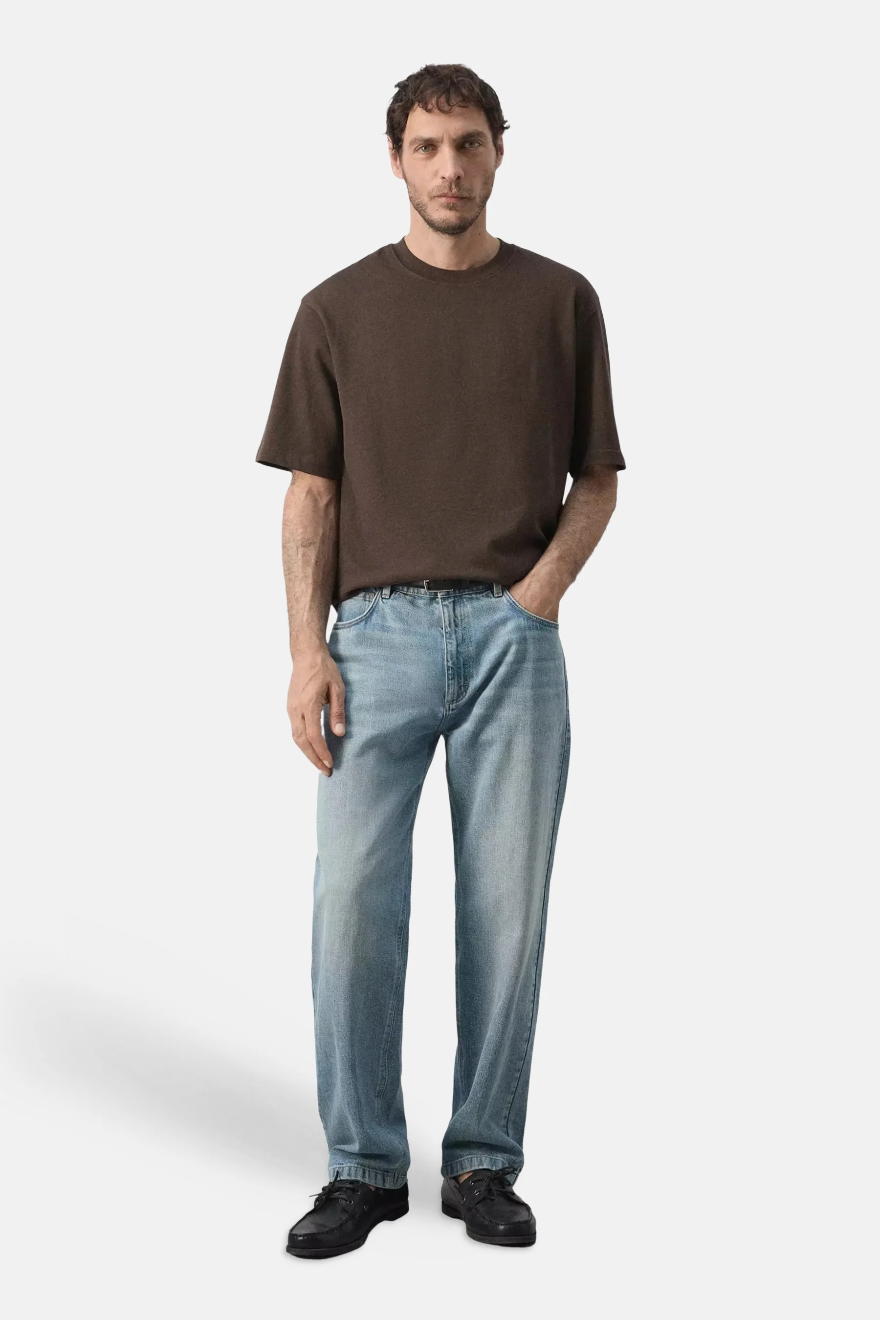 T-shirt met korte mouwen - bruin - Image 2