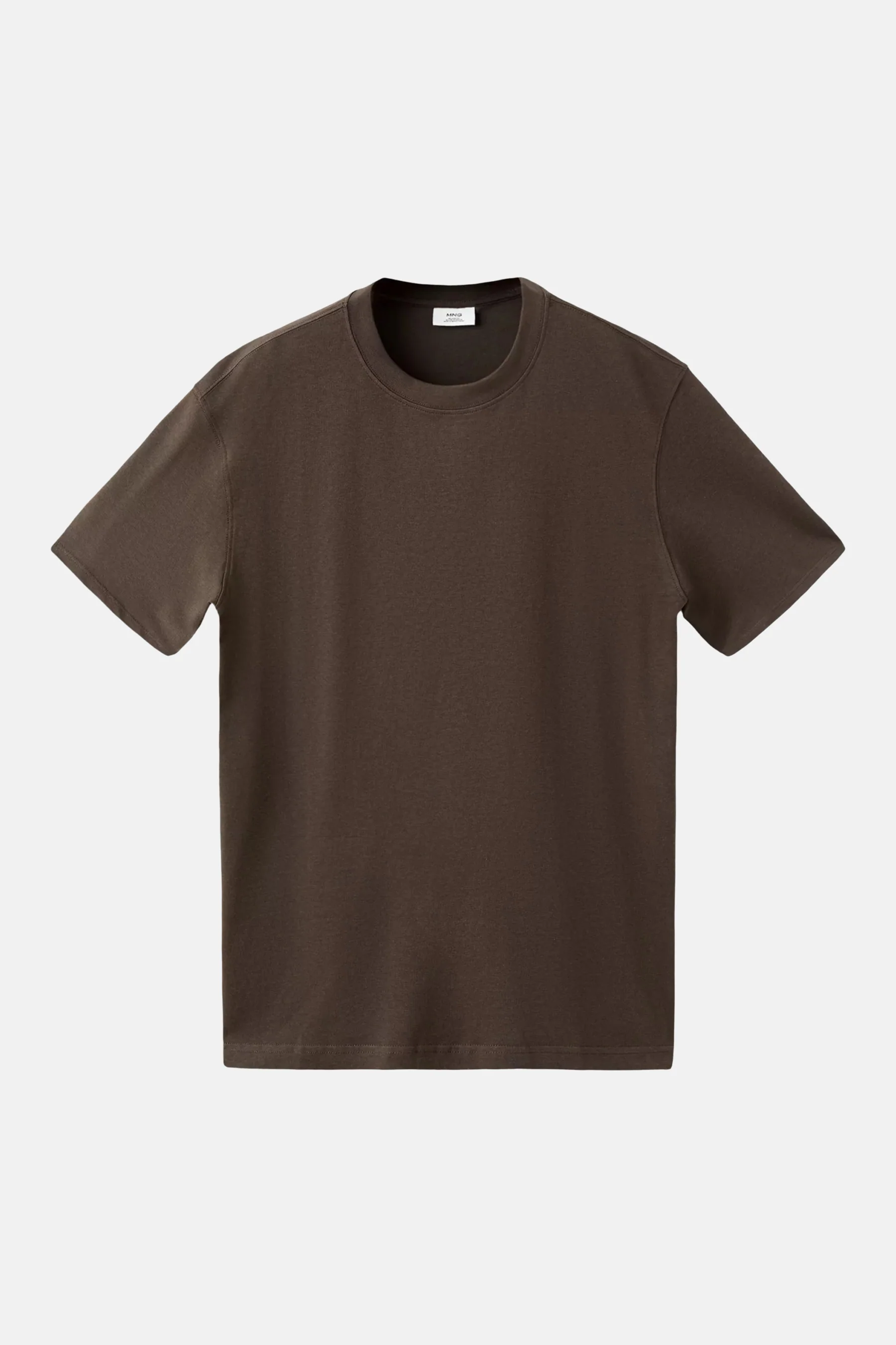 T-shirt met korte mouwen - bruin - Image 5