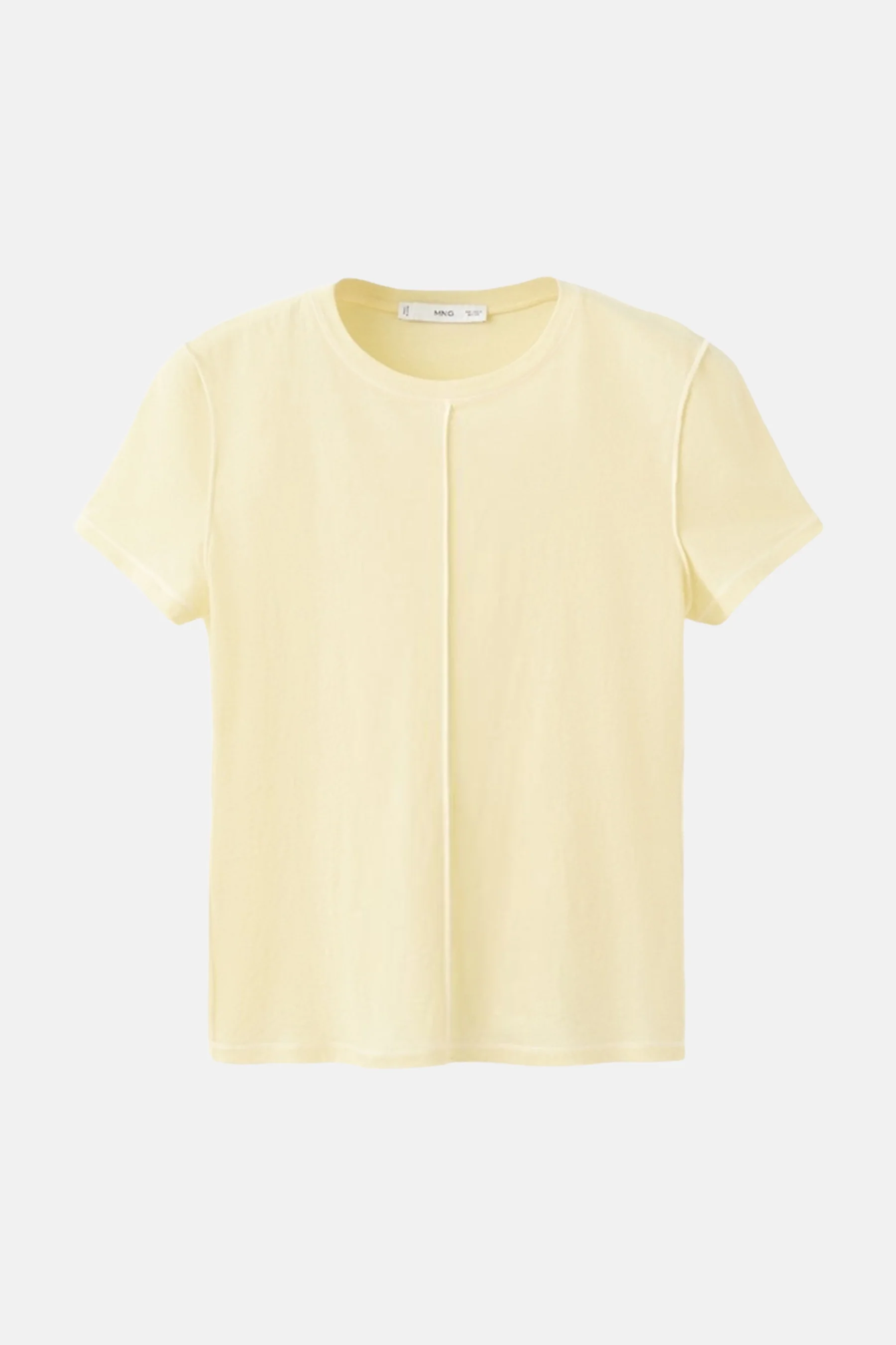 T-shirt met korte mouwen - geel - Image 5